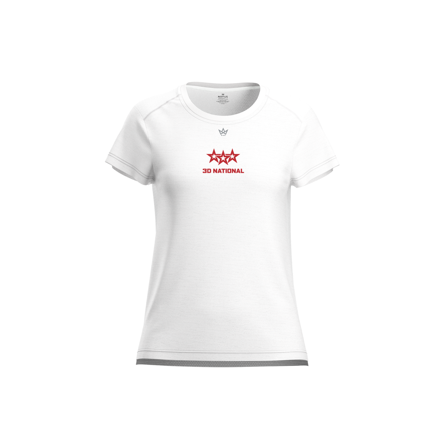 3D NATIONAL LACROSSE CRAB CAKE WOMEN'S AURA TEE
