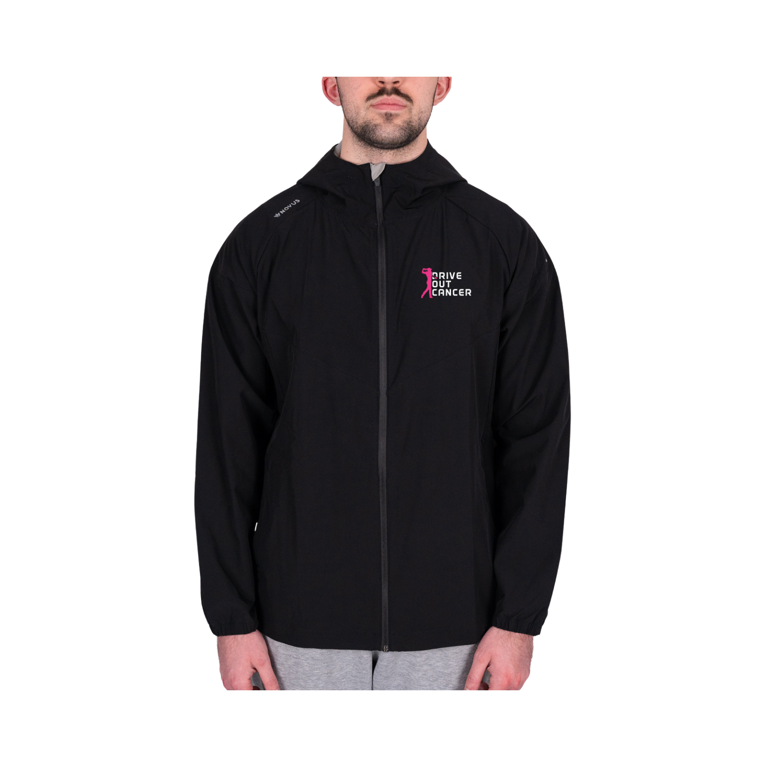 DRIVE OUT CANCER RESILIENT FULL ZIP JACKET