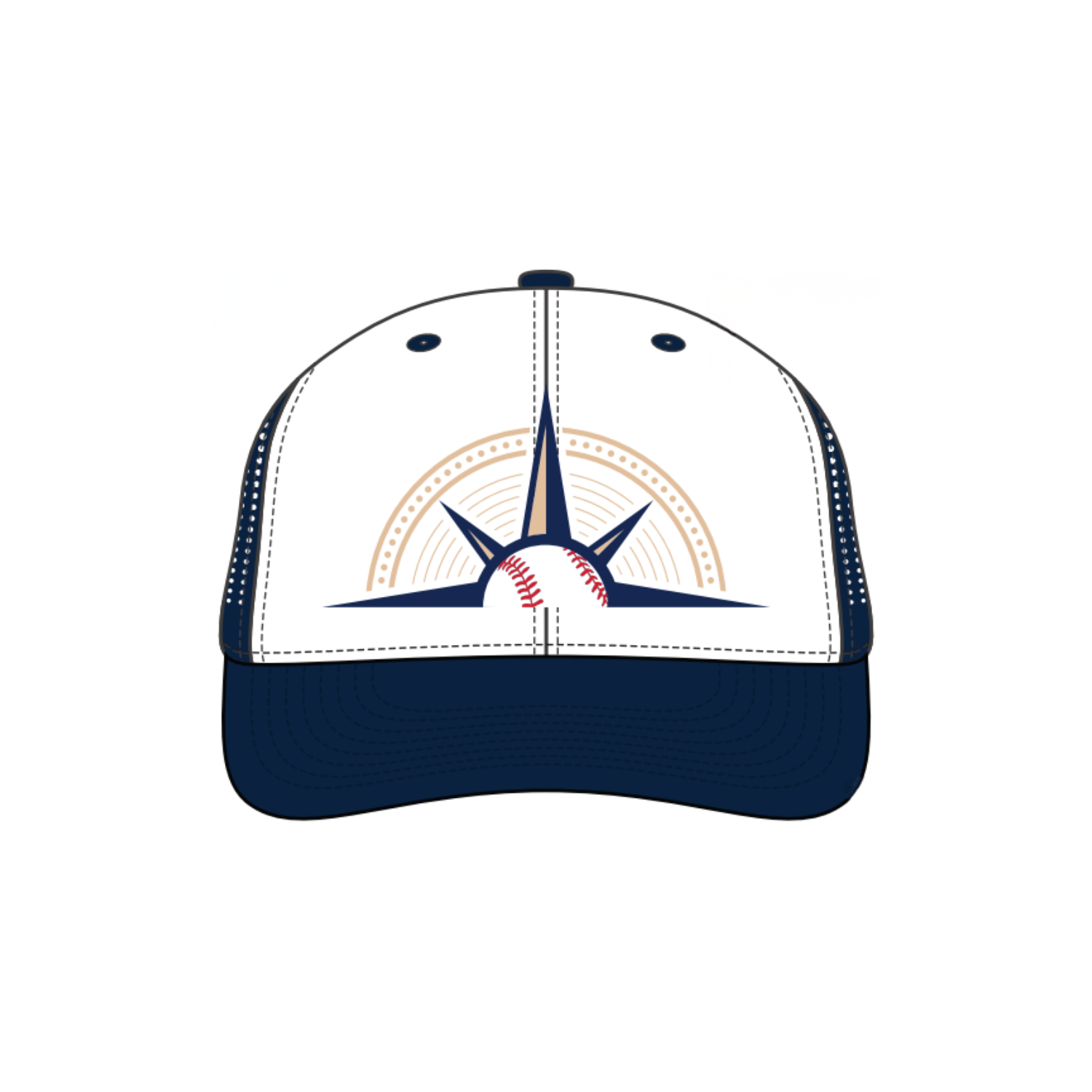 EXTRA INNINGS TRAVEL PRO TECH STRUCTURED 6-PANEL SNAPBACK