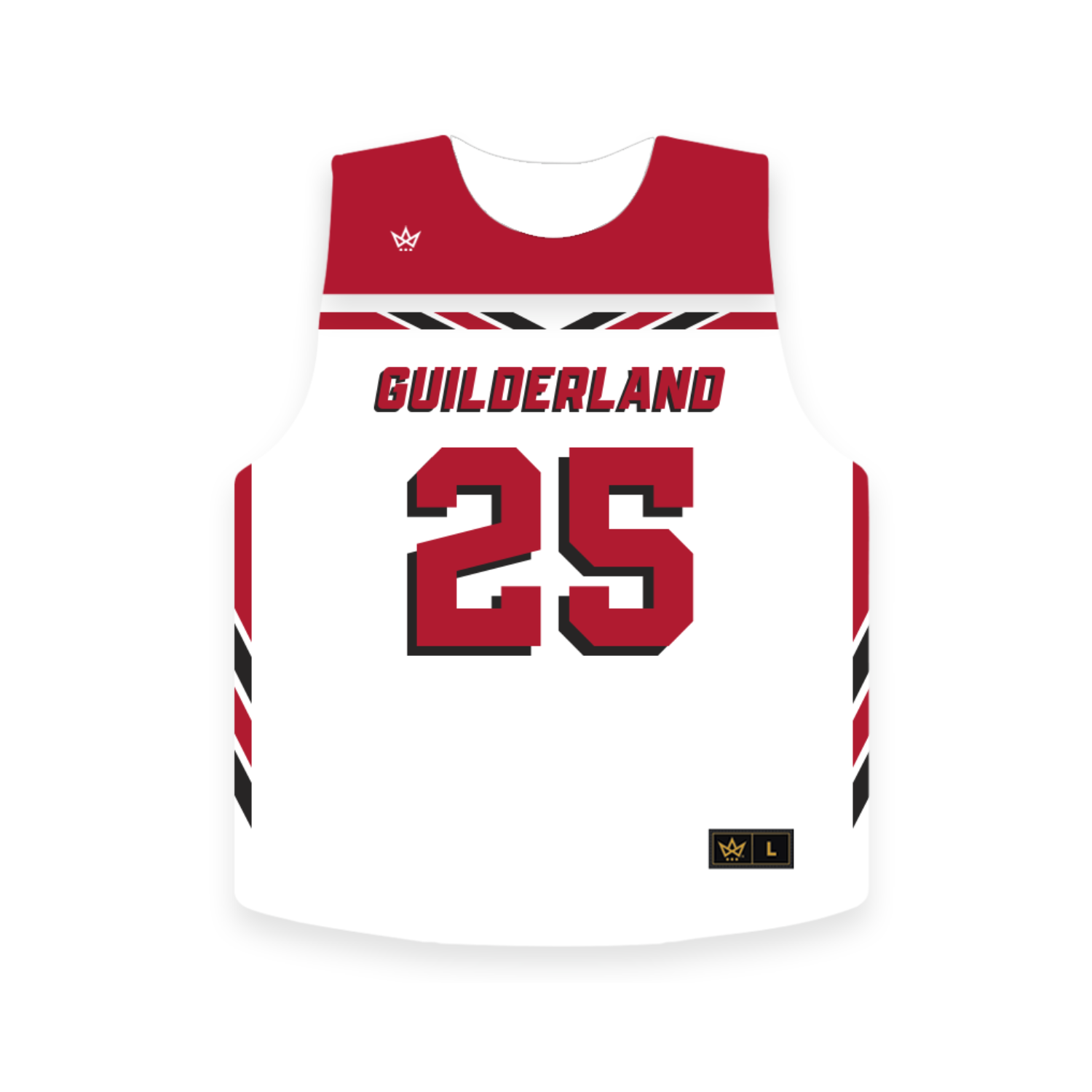GUILDERLAND YOUTH LACROSSE UNIFORMS LACROSSE SUBLIMATED REVERSIBLE PINNIE [REQUIRED]