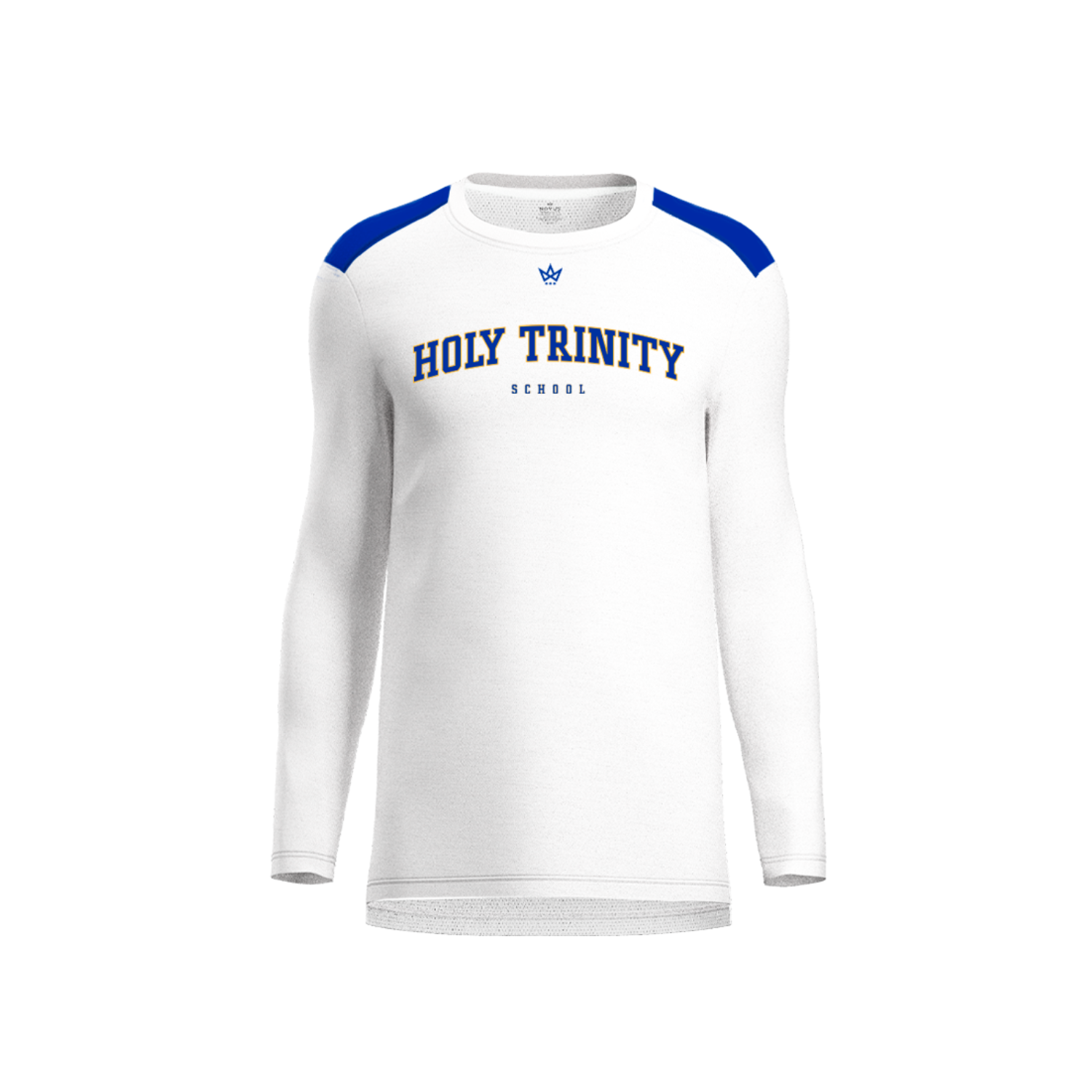 HOLY TRINITY SCHOOL AURA LS [WHITE/BLUE]