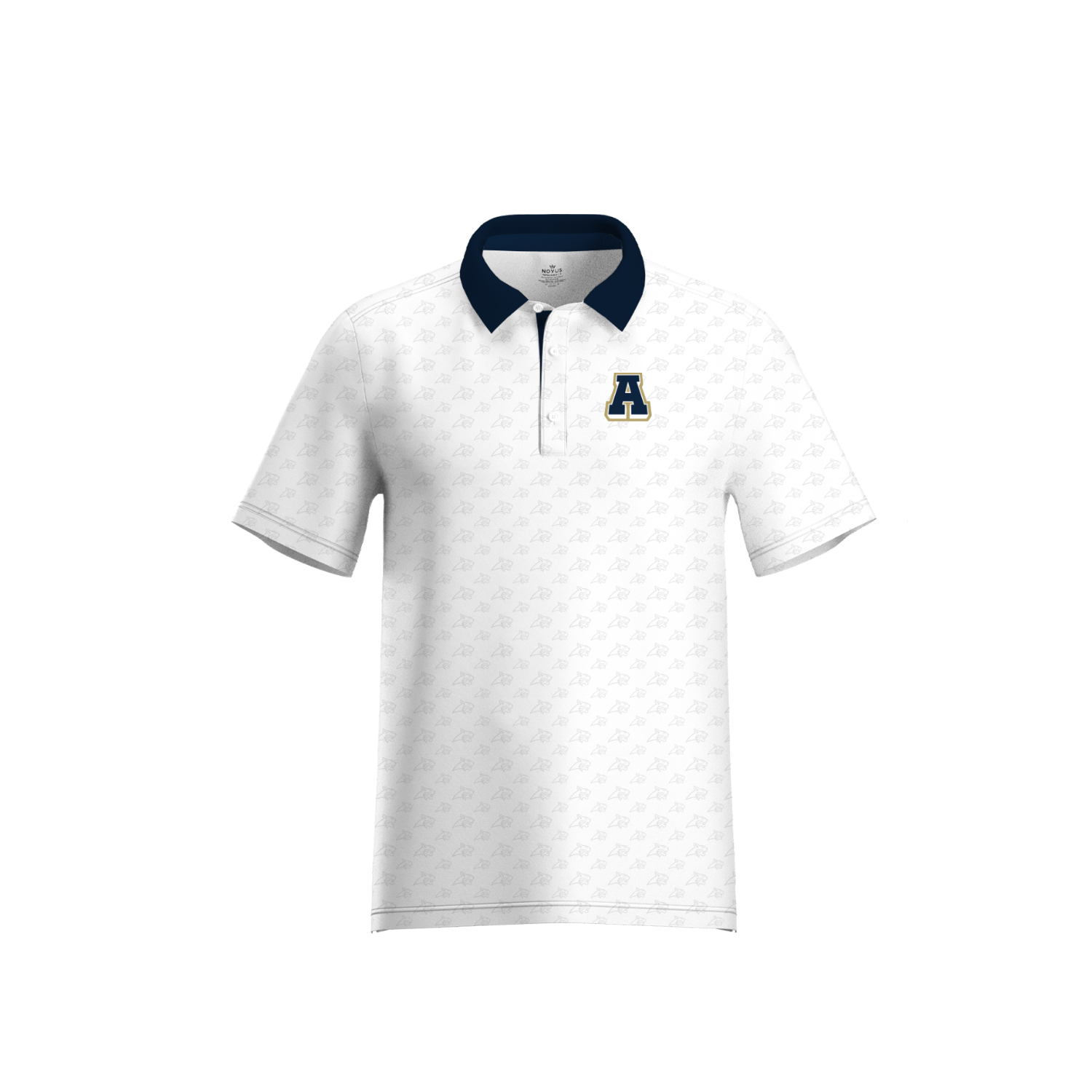 APALACHEE HIGH SCHOOL STAFF SUB PERFORMANCE POLO [WHITE]