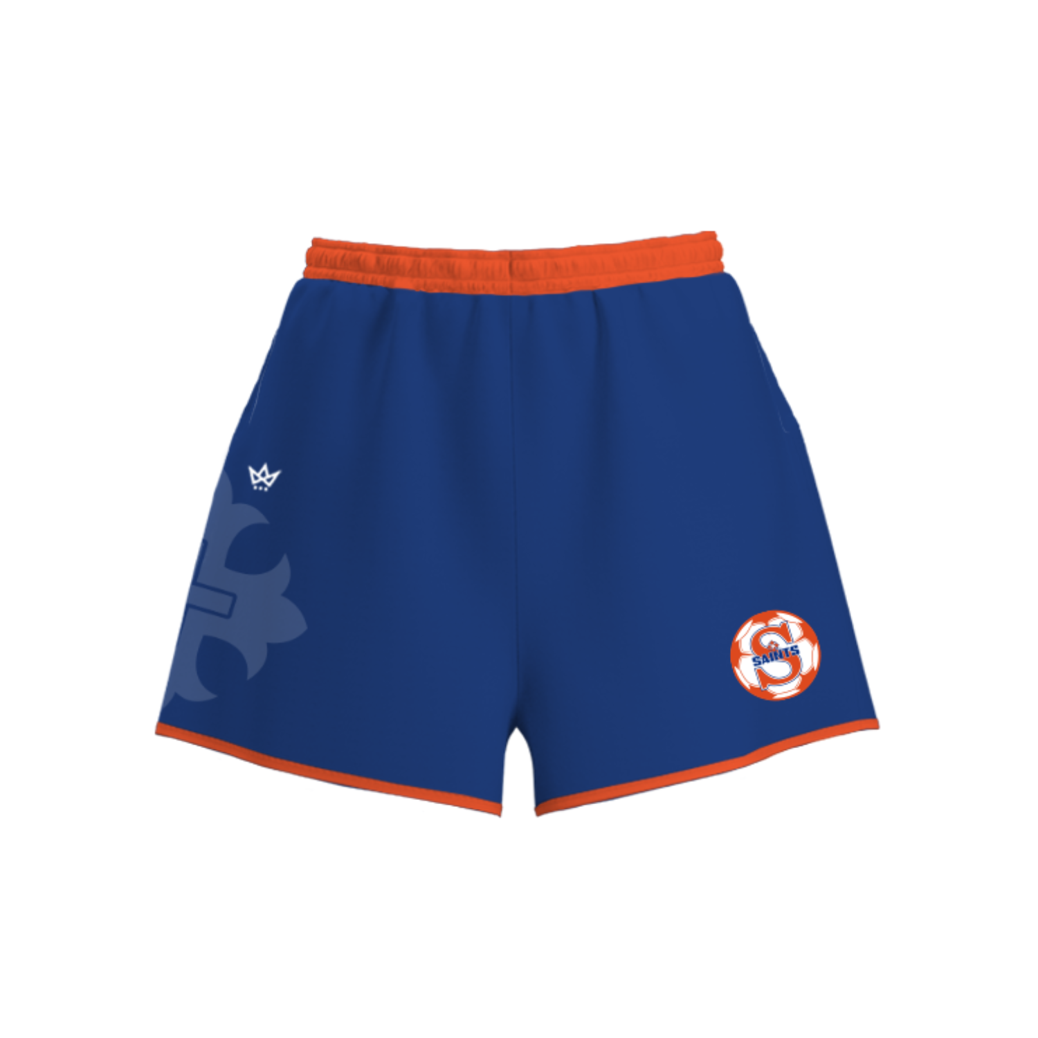 ST. LOUIS CATHOLIC SAINTS SOCCER WOMEN'S SUB ASCENSION SHORTS [BLUE]