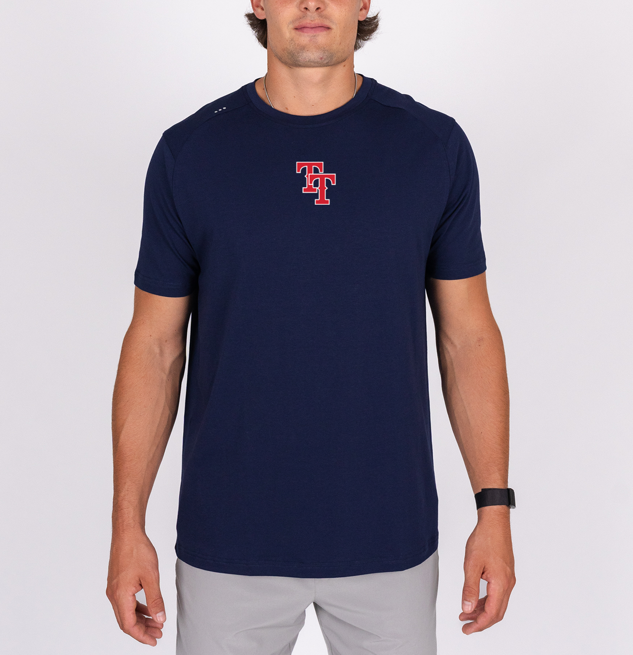 TOP TIER BASEBALL '26 TRINITY SS TEE - NAVY