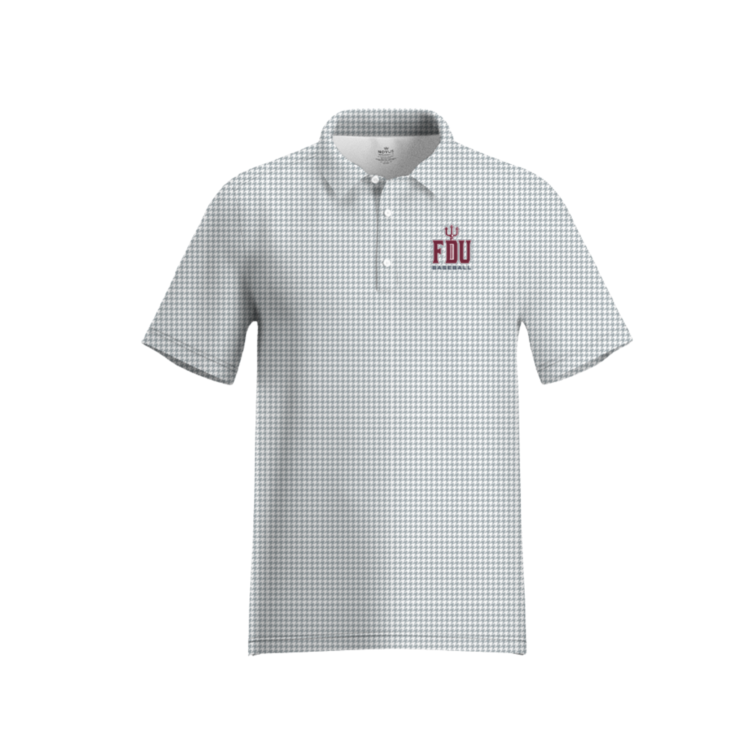 FDU BASEBALL SUB PERFORMANCE POLO [WHITE]