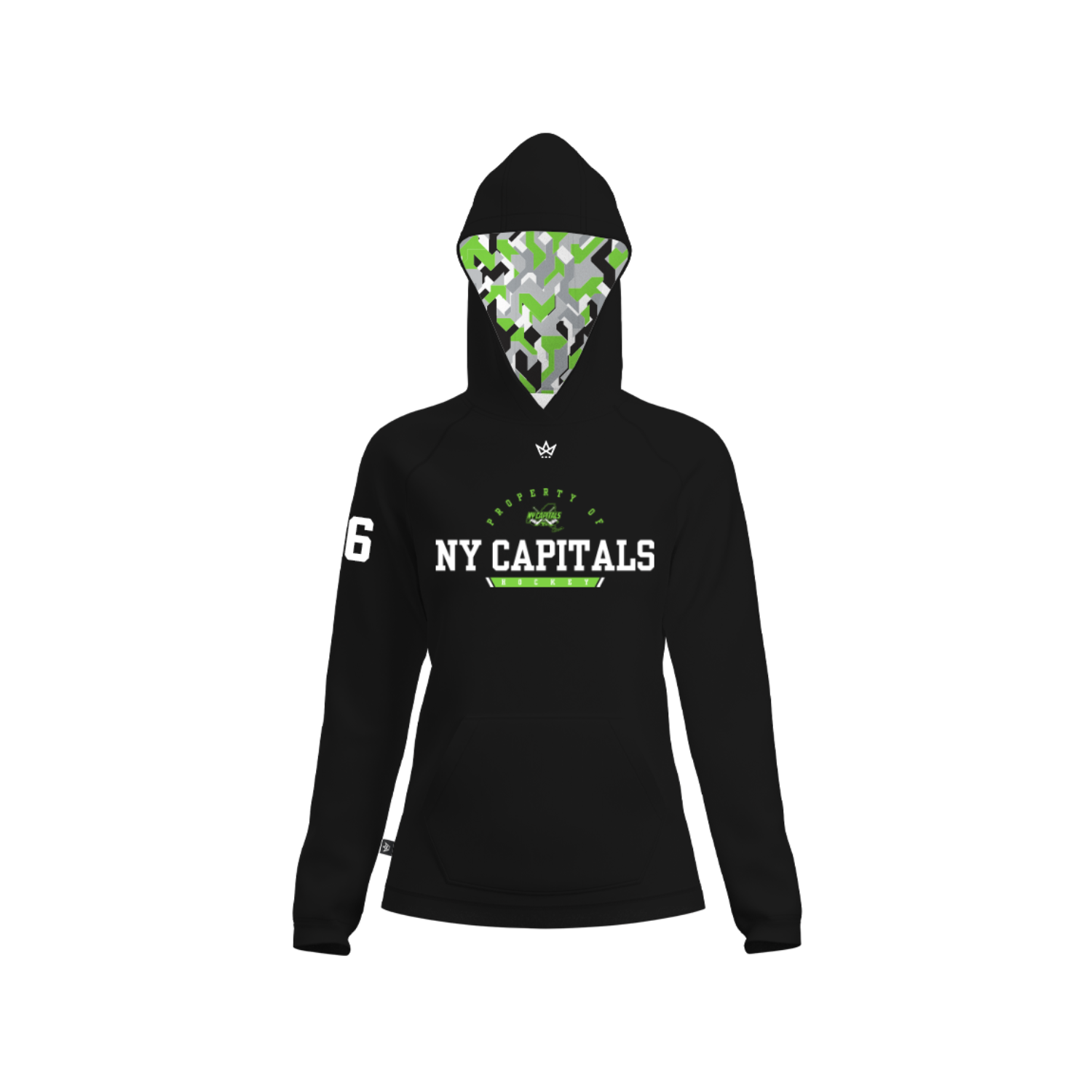 NY DYNAMO/NY CAPITALS WOMEN'S SCUBA PRO HOODIE [CAPITALS]