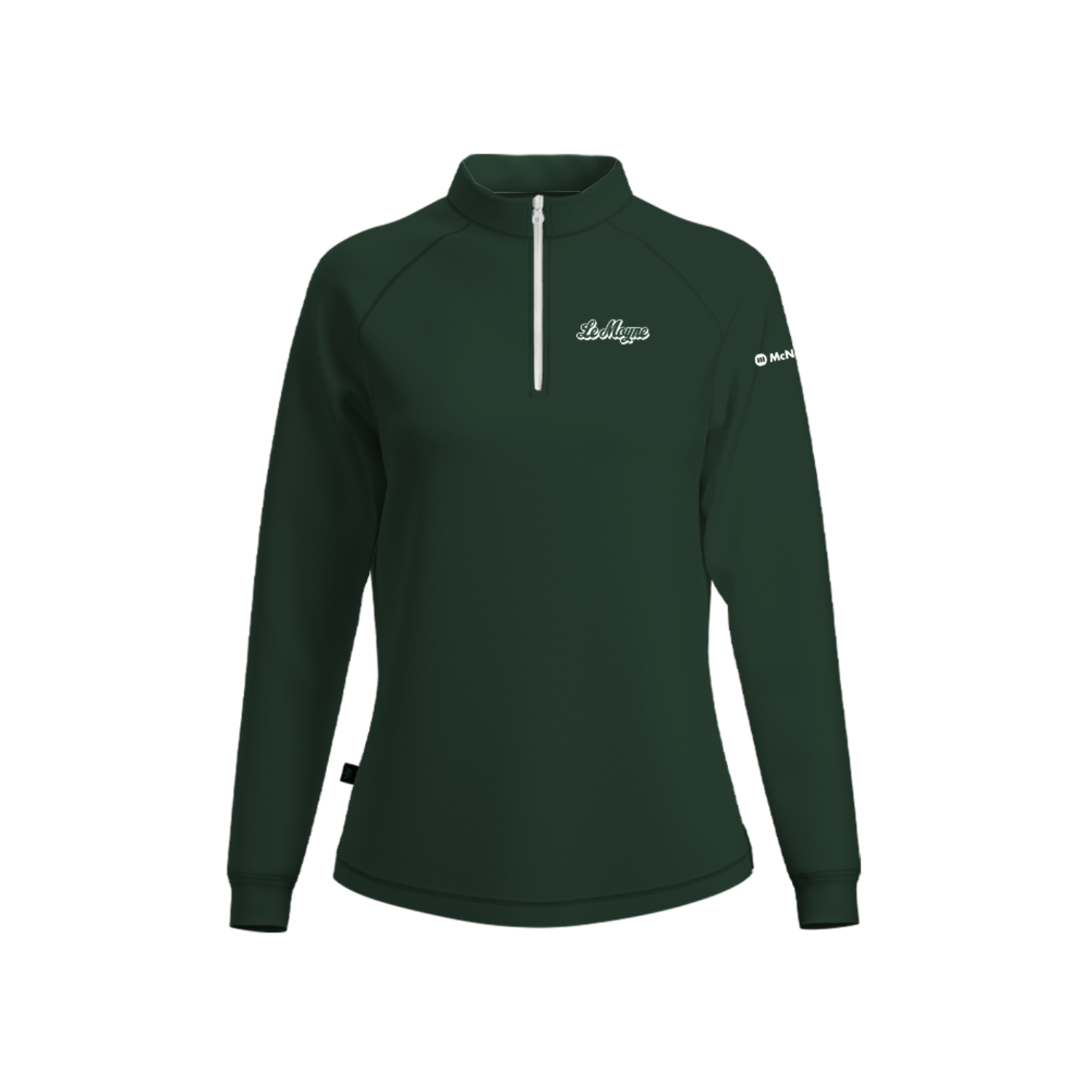 LEMOYNE GOLF TOURNEY WOMEN'S SUB PERFORMANCE QUARTER-ZIP [GREEN]