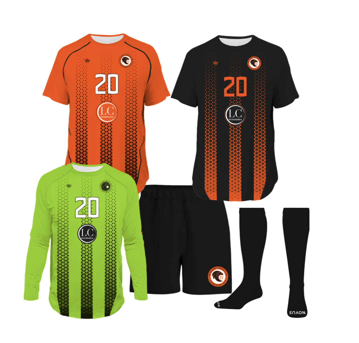 BETHLEHEM SOCCER CLUB 2026 UNIFORMS GOAL KEEPER PACK