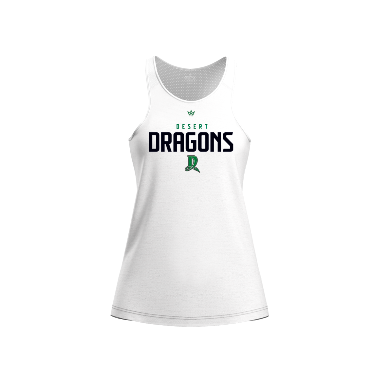 DESERT DRAGONS WOMEN'S AURA TANK [WHITE]