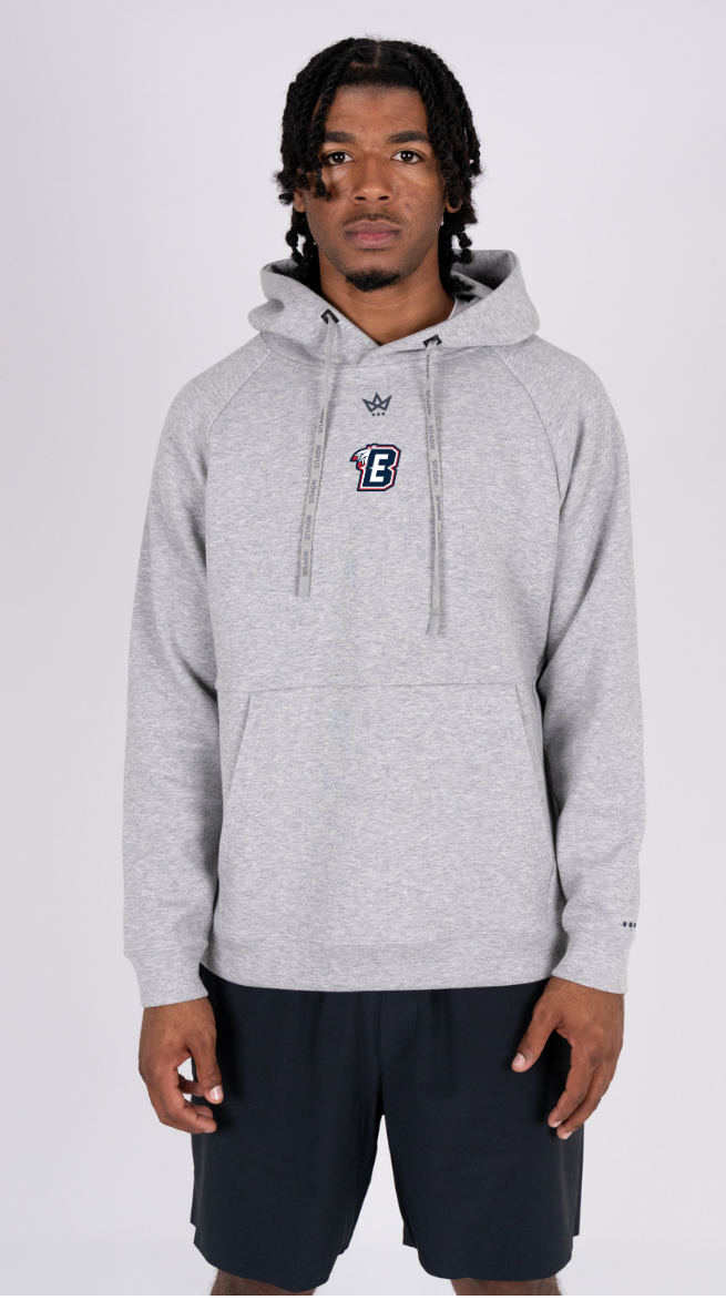 BRAVES ELITE '26 ROYALKNIT HOODIE - STERLING HEATHER