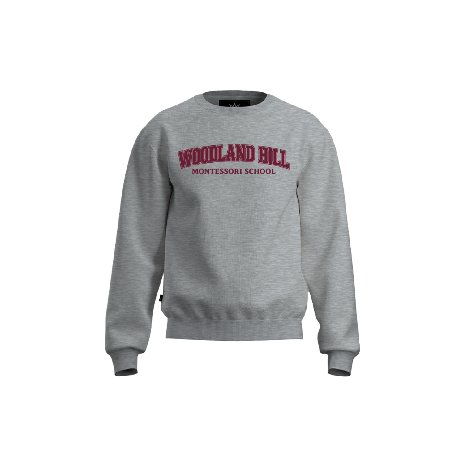 WOODLAND MONTESSORI COTTON FLEECE CREWNECK