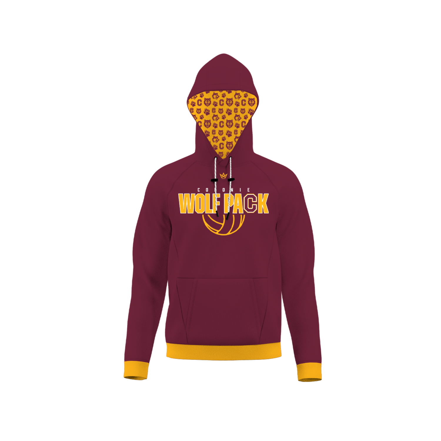 COLONIE VOLLEYBALL '26 SUB PERFORMANCE FLEECE HOODIE