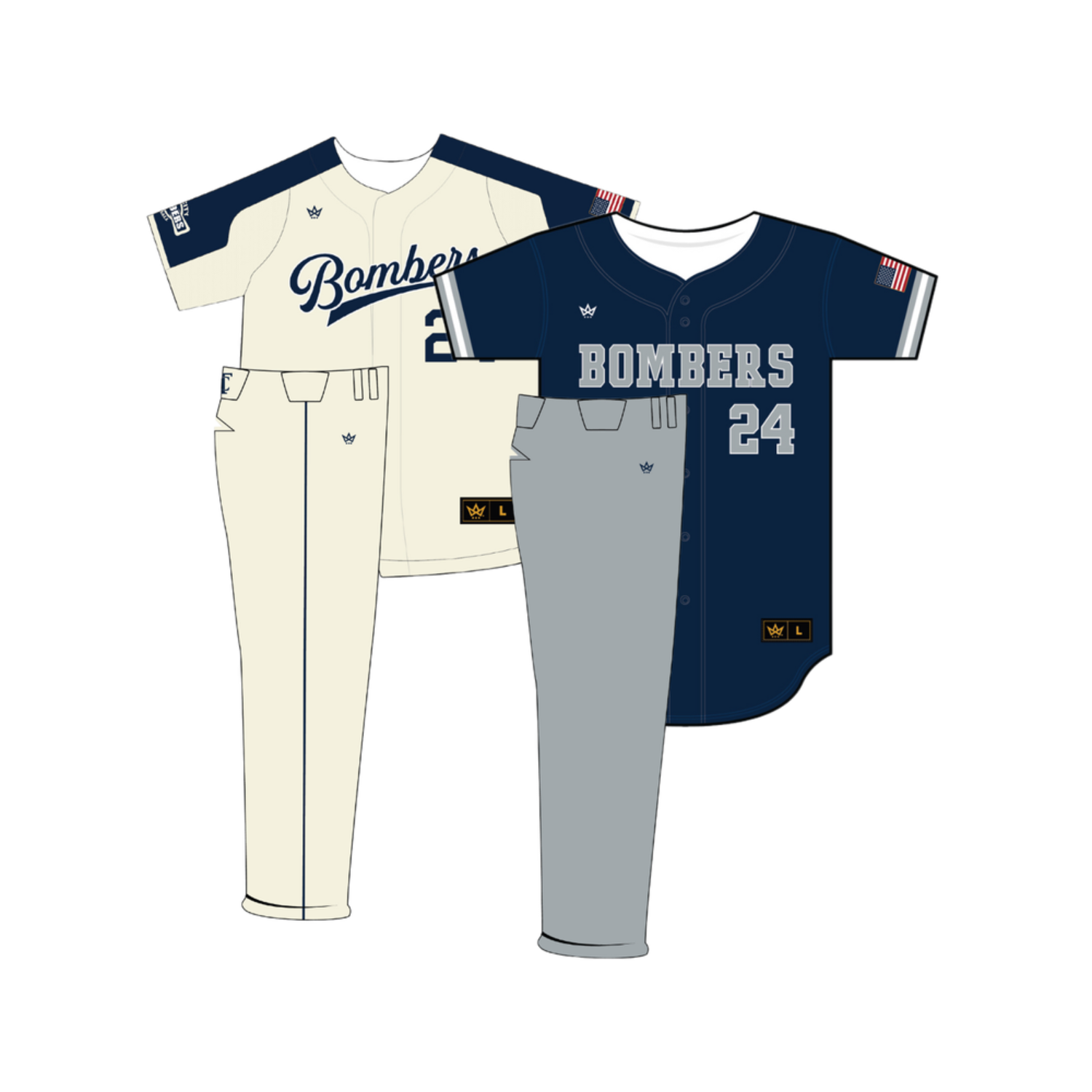 TC BOMBERS LOCAL JERSEY PACK
