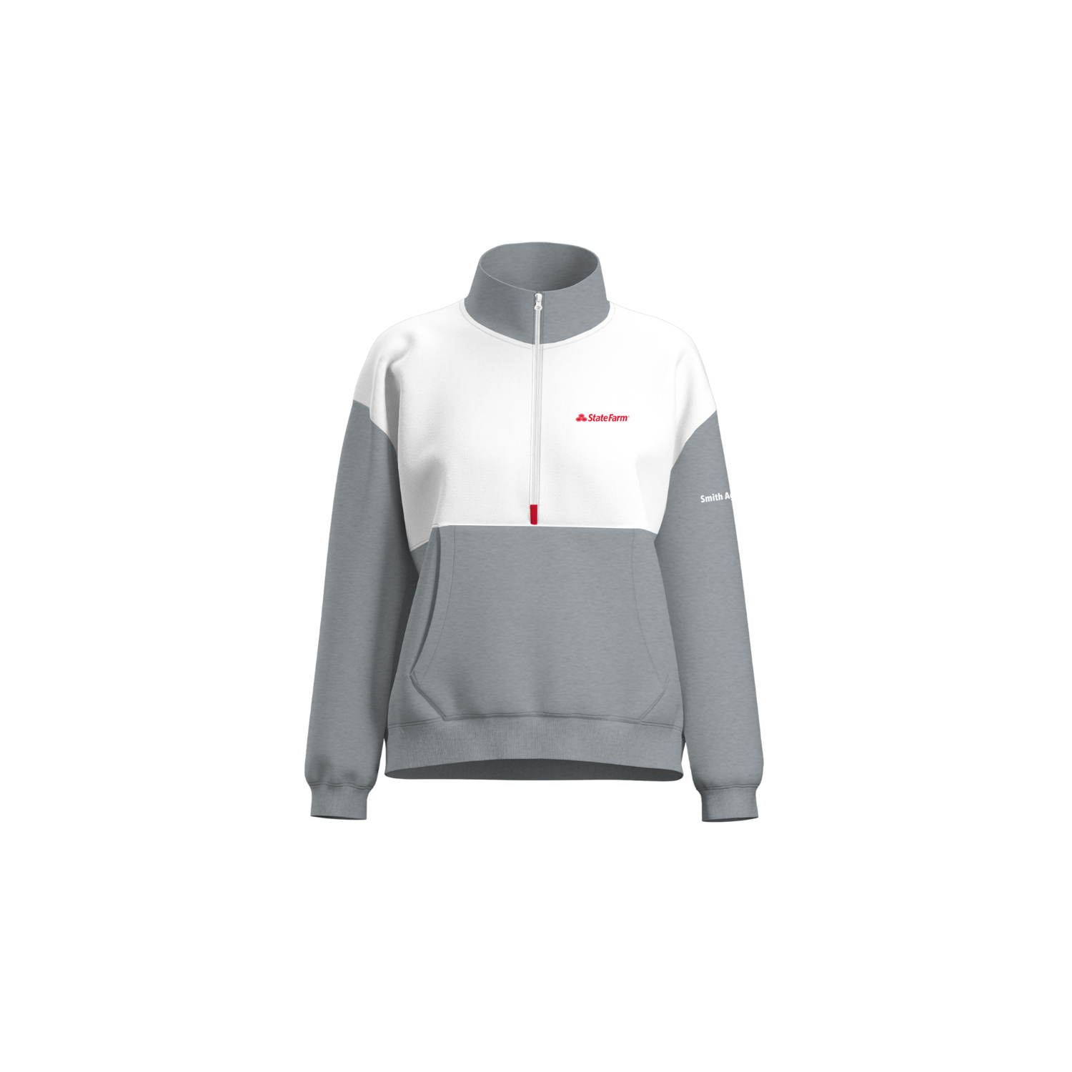 STATE FARM WOMEN'S COTTON FLEECE HALF-ZIP