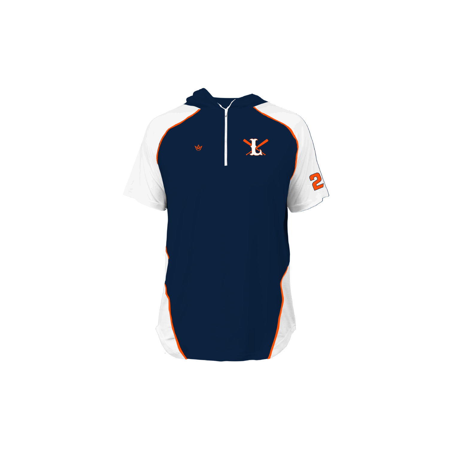 LIVERPOOL HS BASEBALL '26 PRO VENTED SS QUARTER-ZIP HOODIE