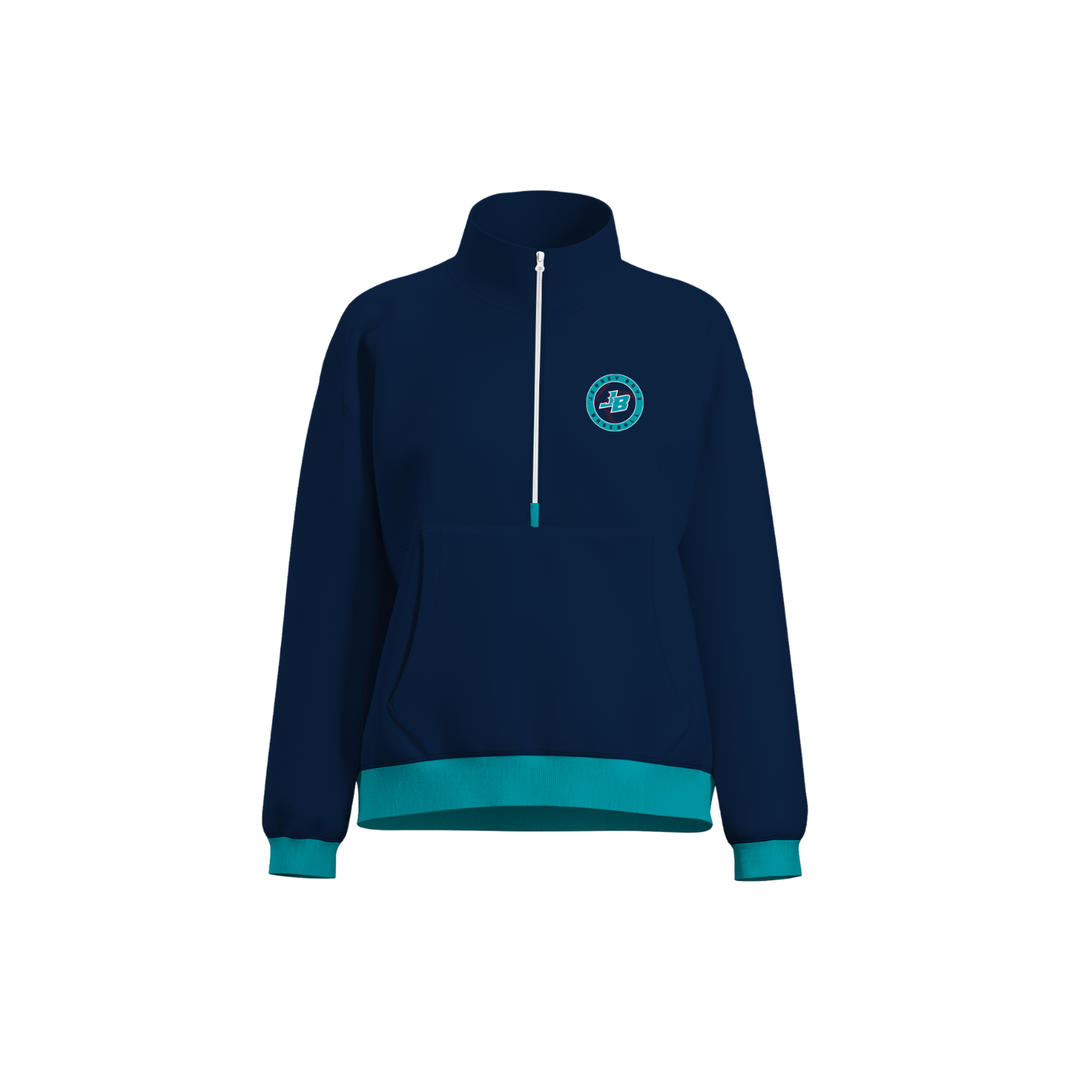 JERSEY BOYZ '26 WOMEN'S COTTON FLEECE HALF-ZIP