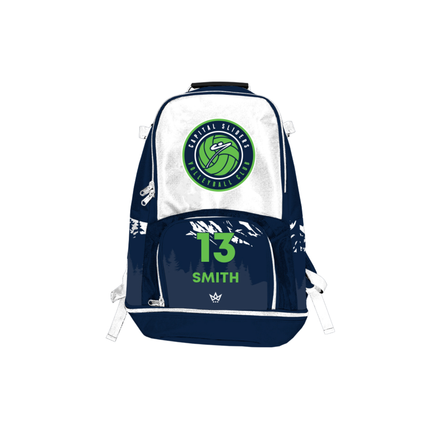 CAPITAL SLIDERS VOLLEYBALL GAMEDAY BACKPACK
