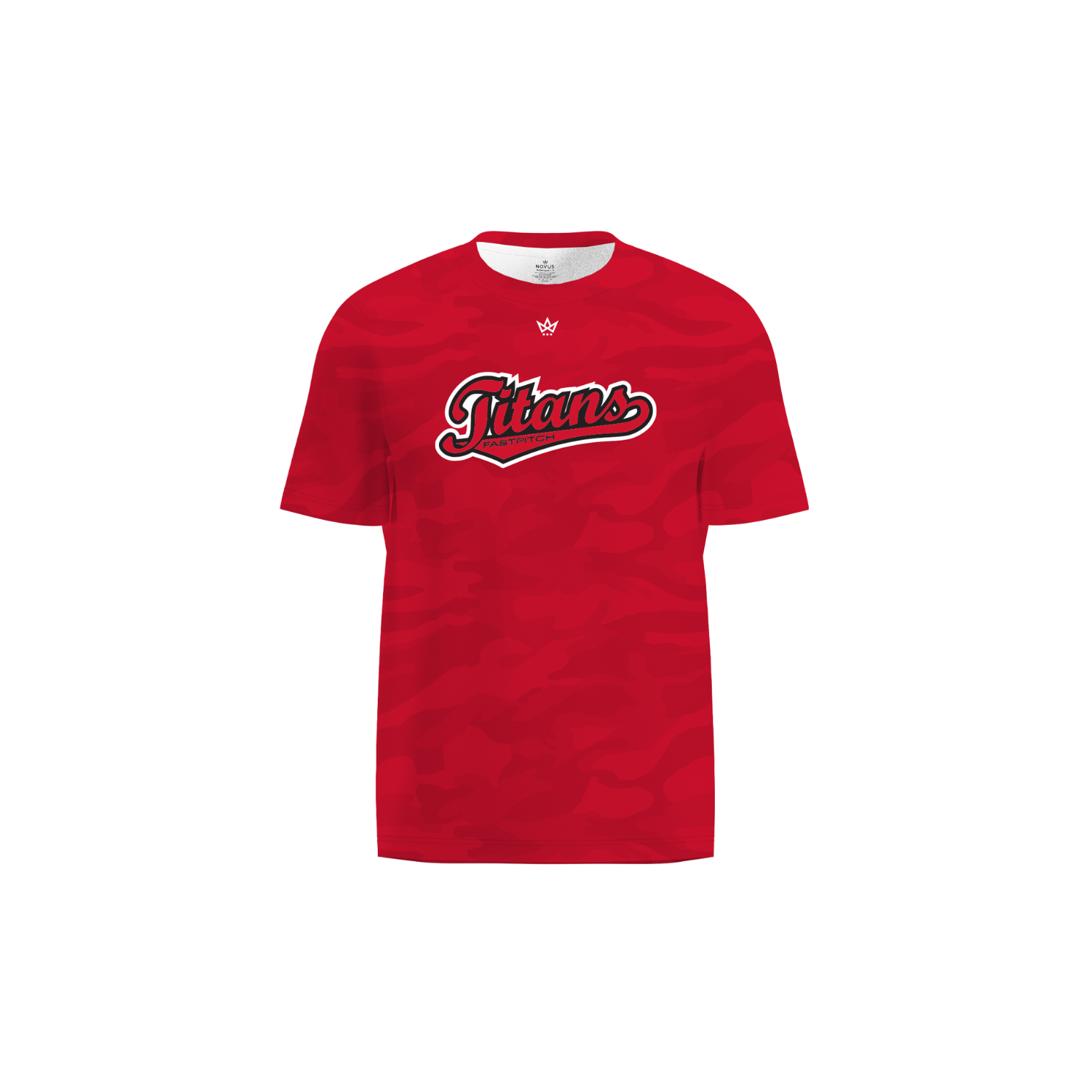 TITANS FASTPITCH SOFTBALL PERFORMANCE SS TEE