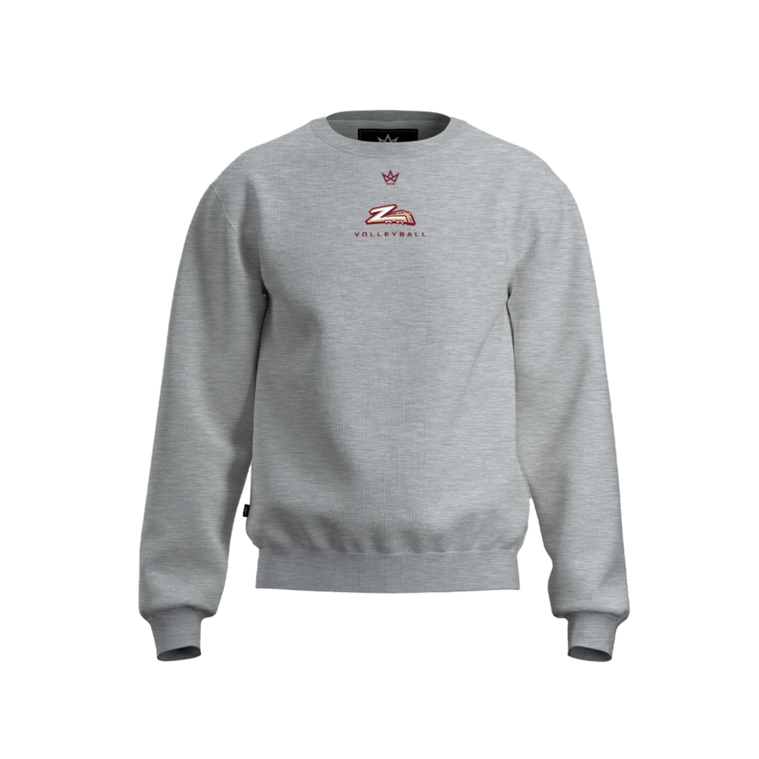 WHITEHALL ZEPHYRS GIRLS VOLLEYBALL ACCESS COTTON FLEECE CREWNECK
