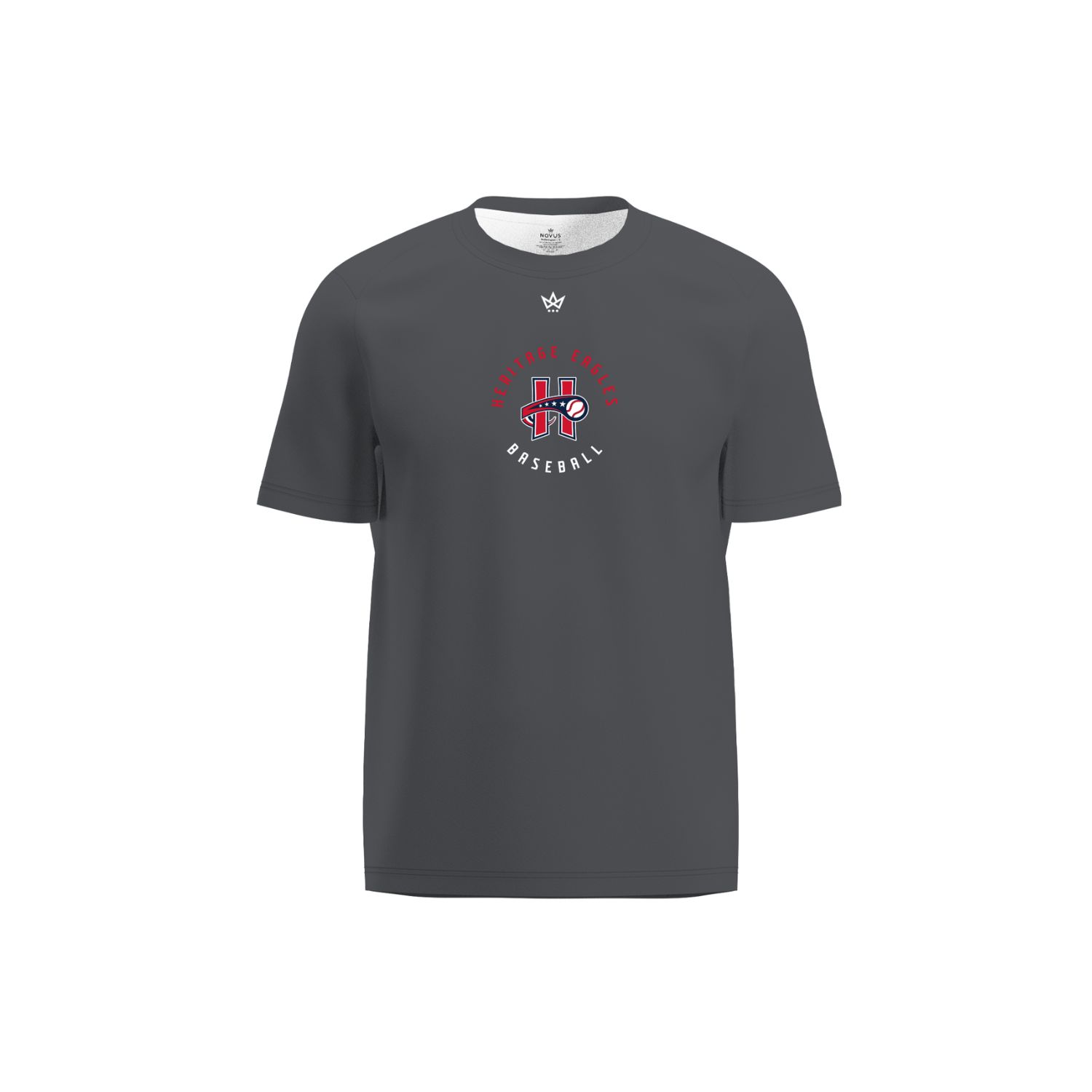 HERITAGE EAGLES BASEBALL PERFORMANCE SS TEE