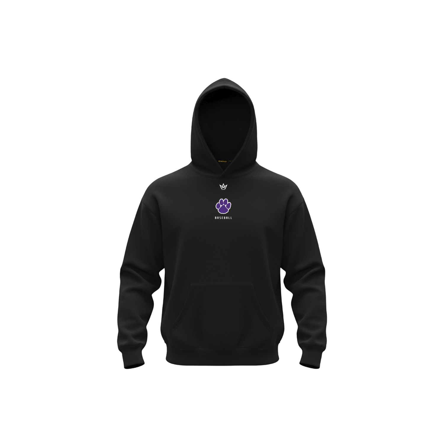PASCHAL PANTHERS ACCESS COTTON FLEECE HOODIE