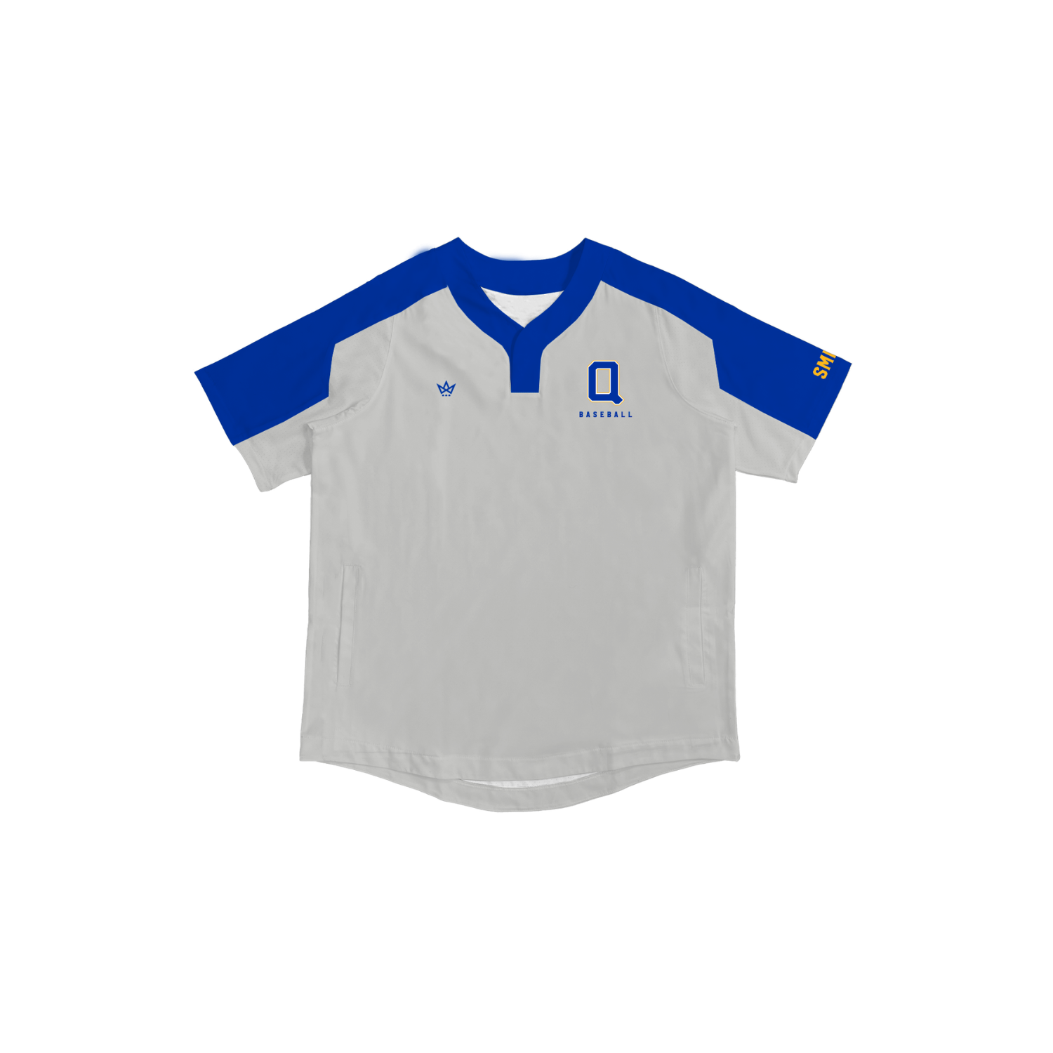 QUEENSBURY YOUTH BASEBALL & SOFTBALL VENTUS 2.0 SS SNAPJACKET  - BASEBALL