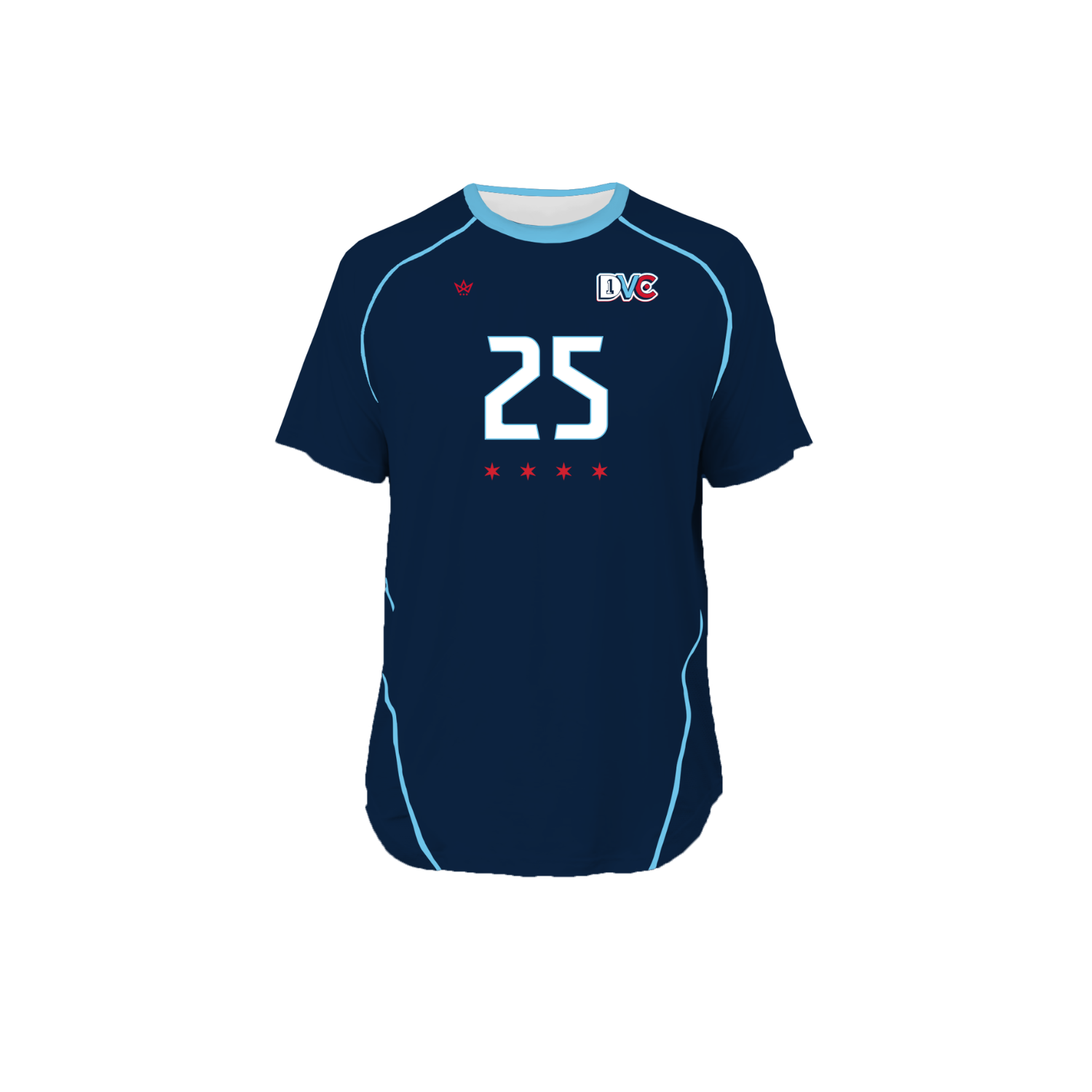 DRIVE VOLLEYBALL CLUB PRO VENTED SS TEE - JERSEY