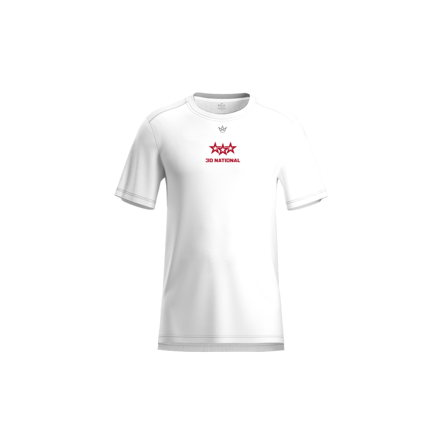 3D NATIONAL LACROSSE CRAB CAKE AURA TEE