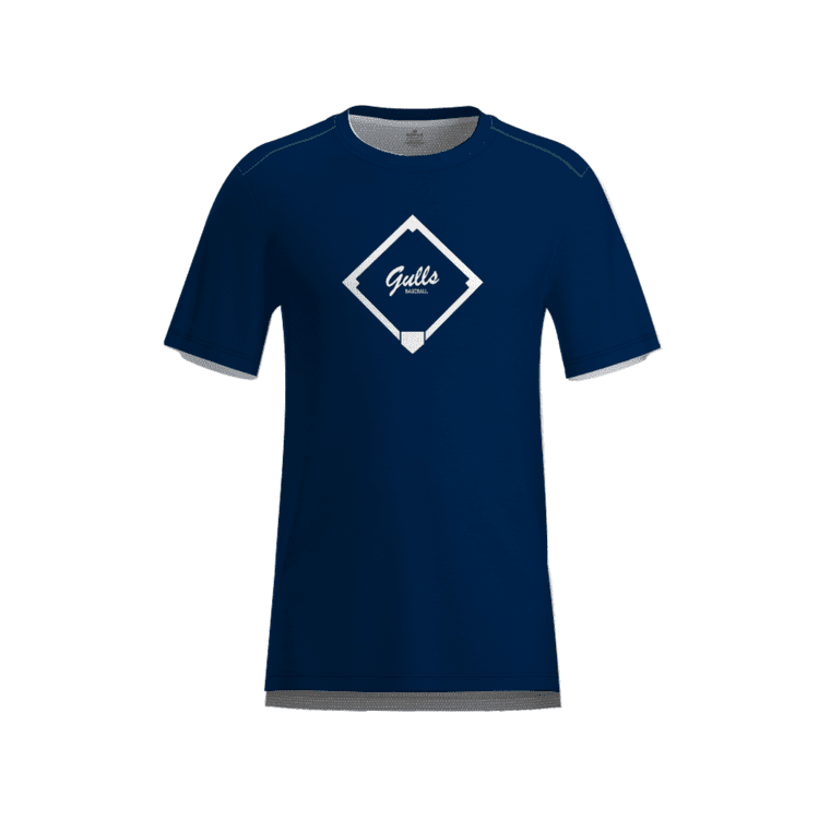 ENDICOTT BASEBALL AURA TEE (NAVY)