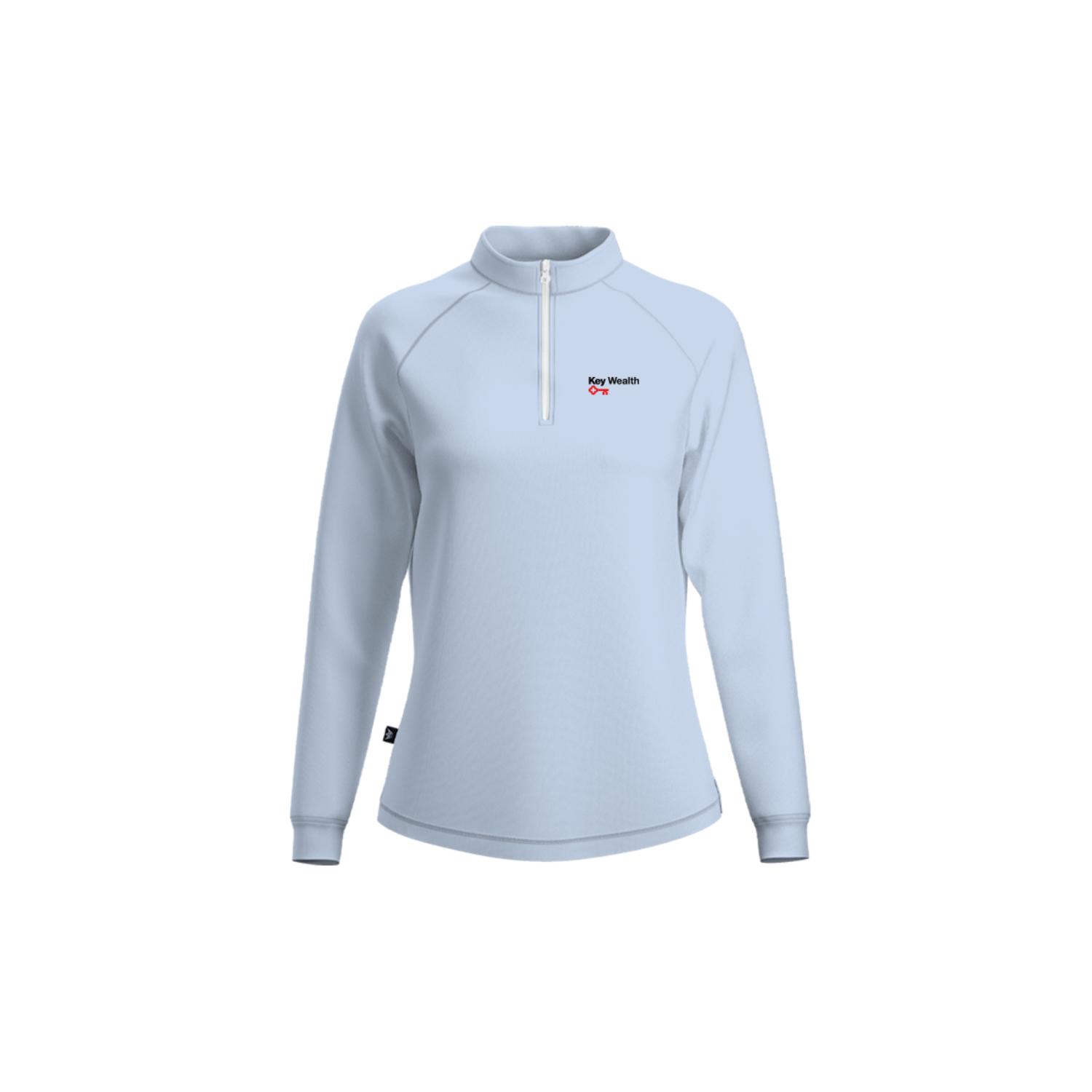 KEY BANK INVESTMENTS WOMEN'S SUB PERFORMANCE QUARTER-ZIP - BLUE