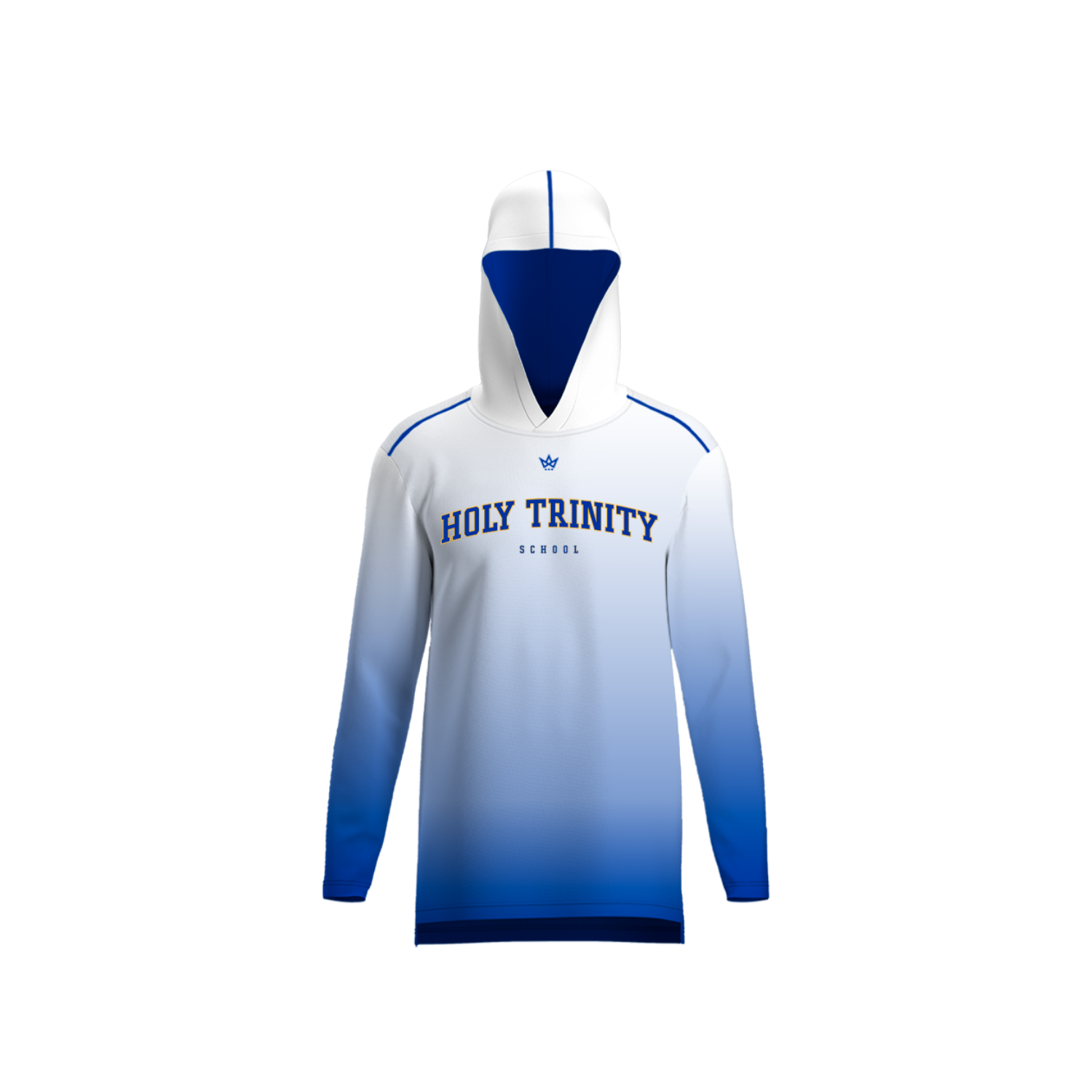 HOLY TRINITY SCHOOL AURA LS HOODIE [BLUE FADE]