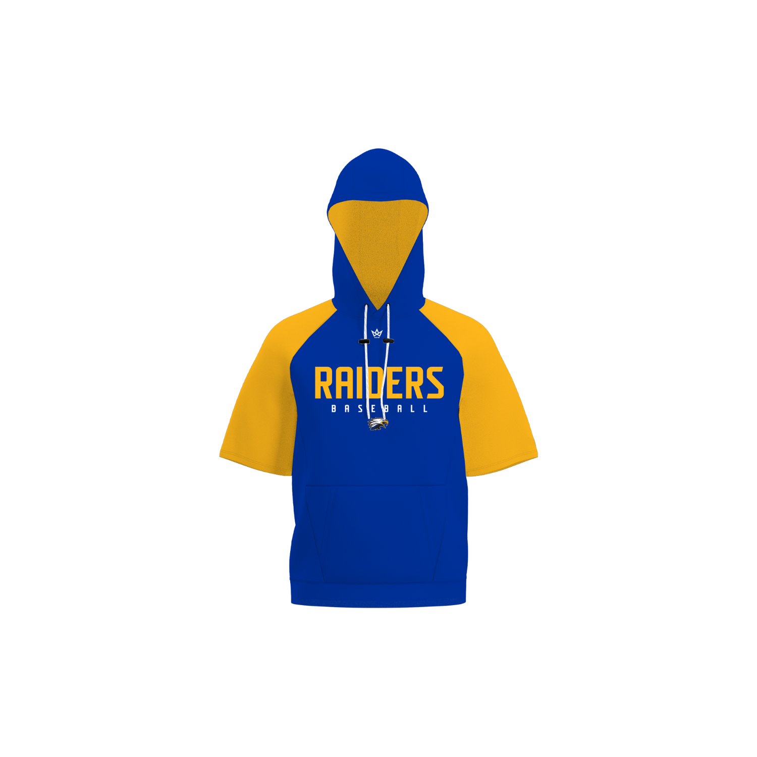 NORTH BRUNSWICK YOUTH SUB PERFORMANCE FLEECE SS HOODIE - BASEBALL