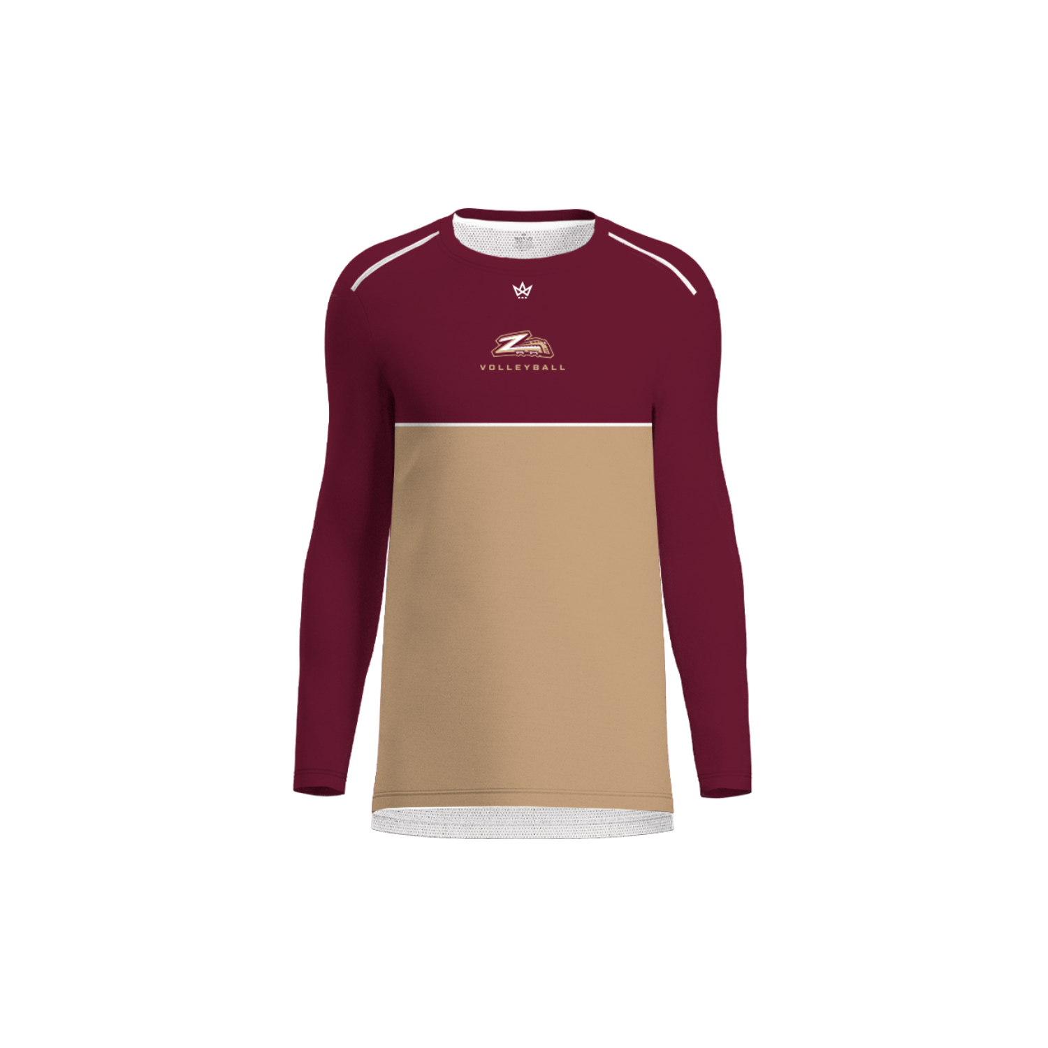 WHITEHALL VOLLEYBALL '26 AURA LS - MAROON/GOLD