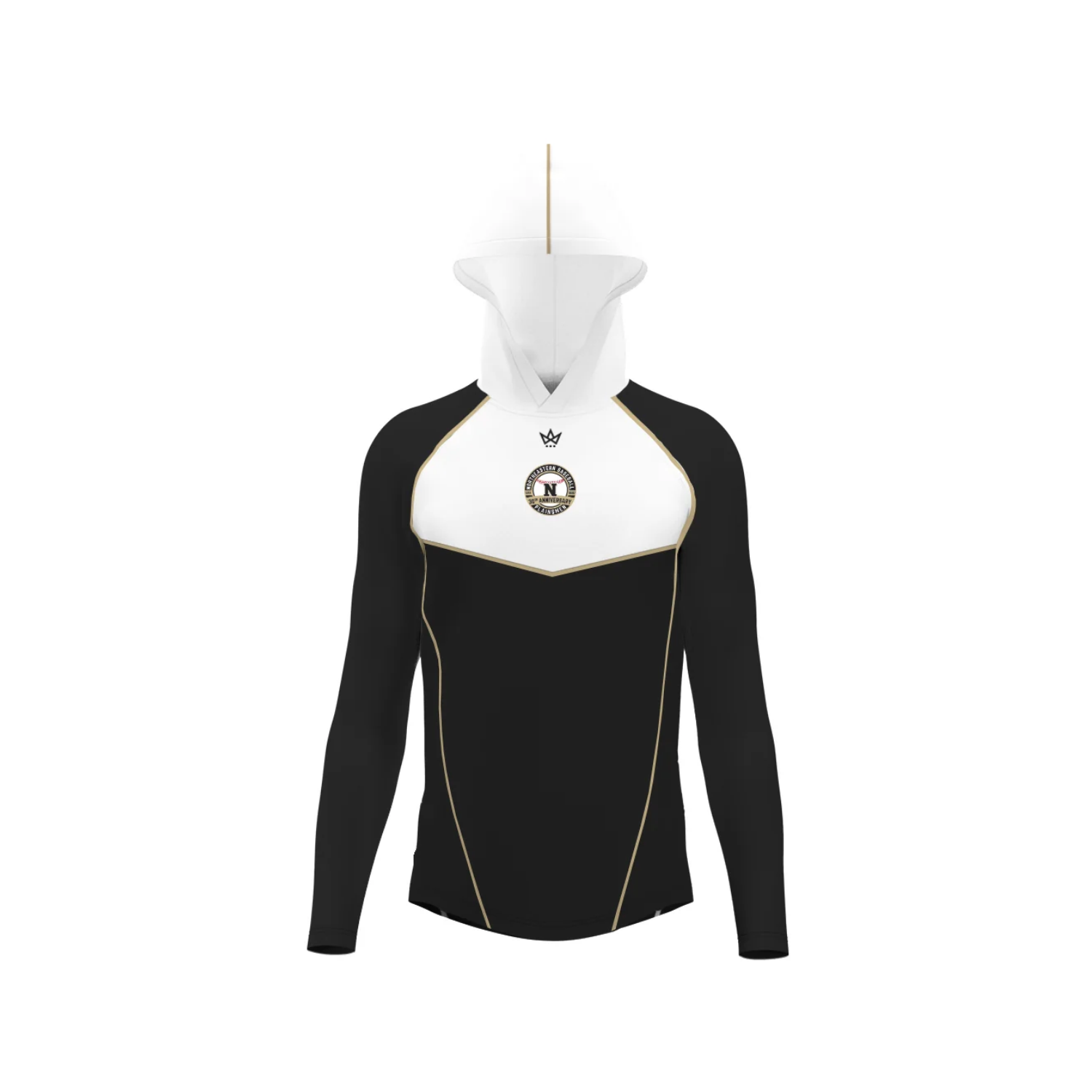 NJC BASEBALL LOUNGER [BLACK/WHITE]