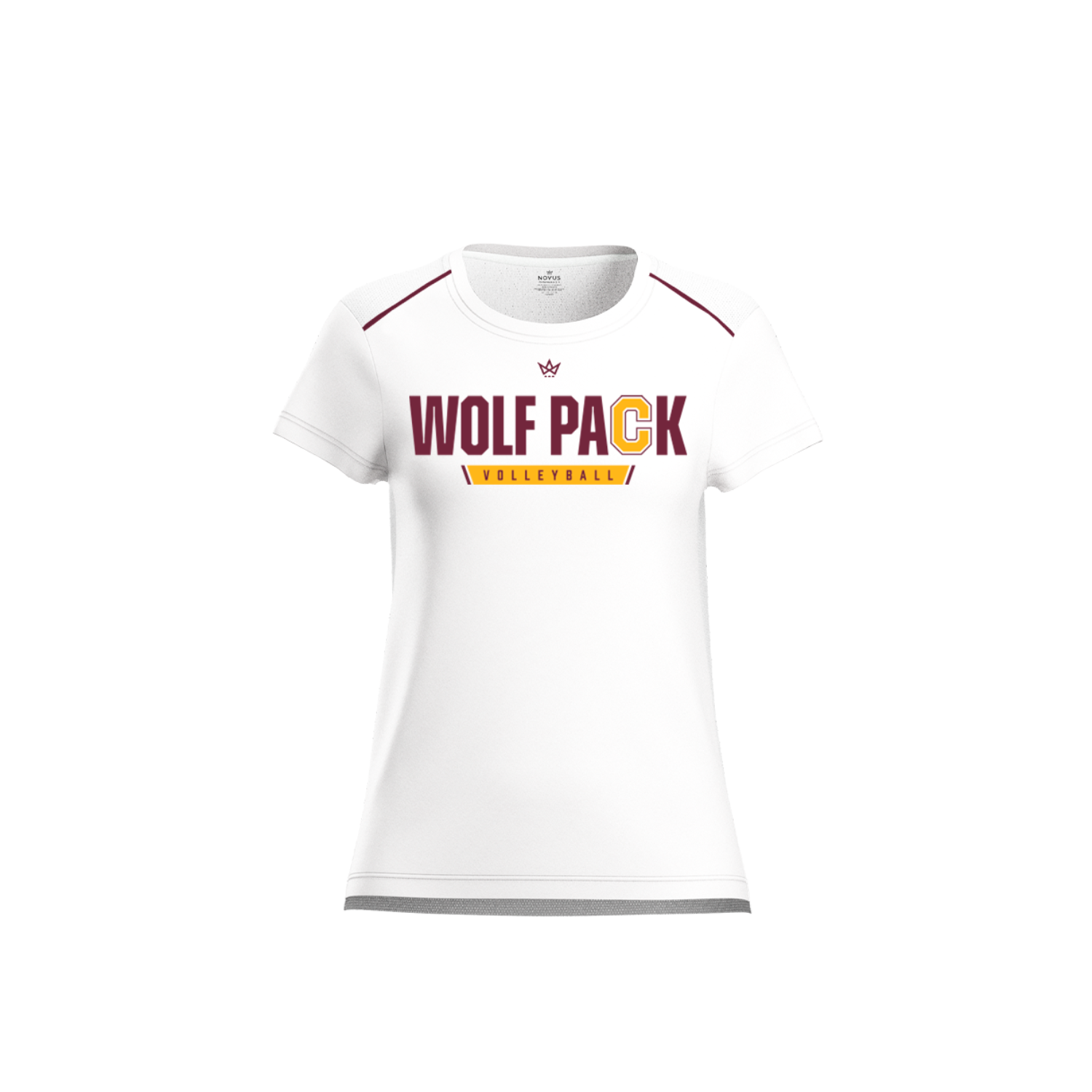 COLONIE VOLLEYBALL '26 WOMEN'S AURA TEE