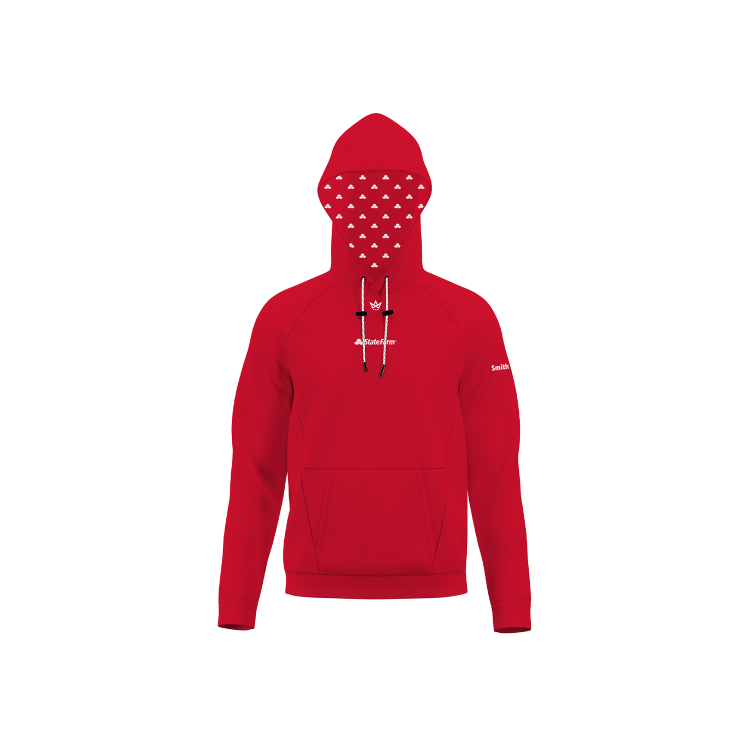 STATE FARM PERFORMANCE FLEECE HOODIE - RED