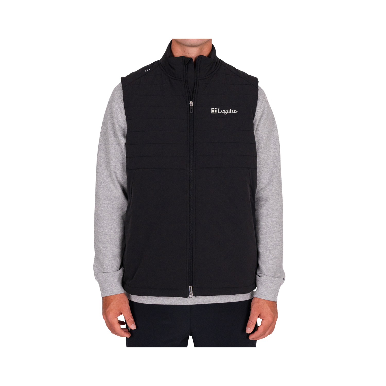 LEGATUS FALL '26 RESILIENT PUFFER VEST - ONYX