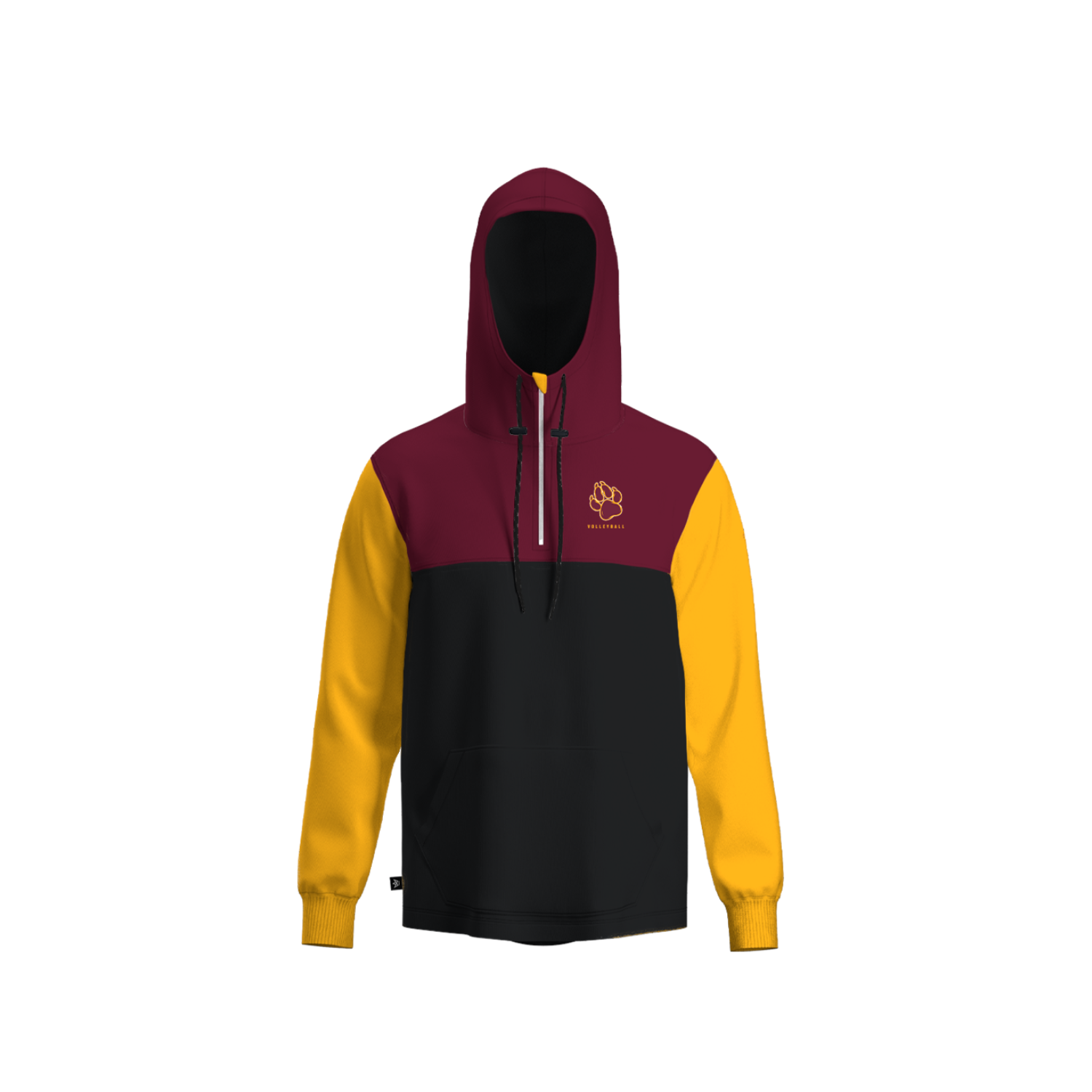 COLONIE VOLLEYBALL '26 PANELED HOODIE