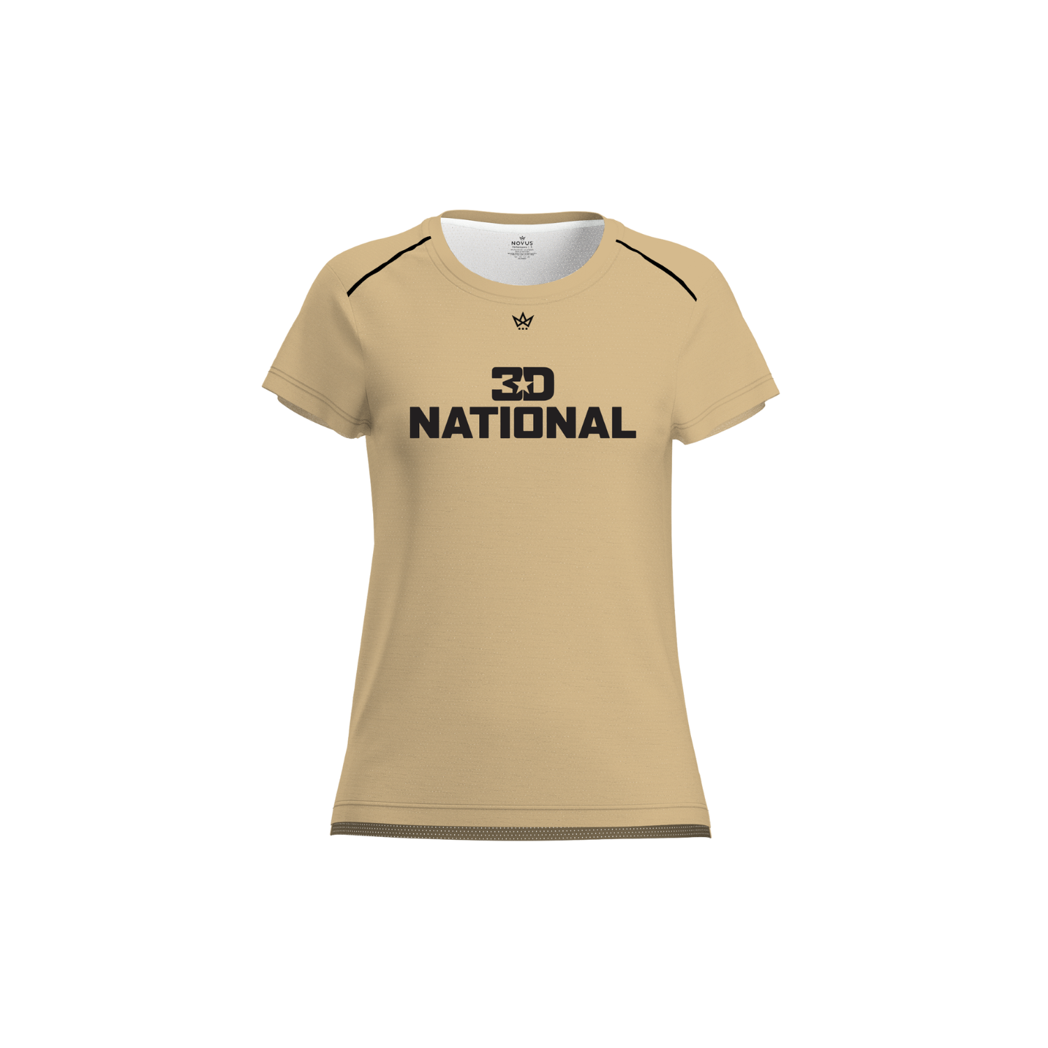 3D NATIONAL SANDSTORM 2027 WOMEN'S AURA TEE