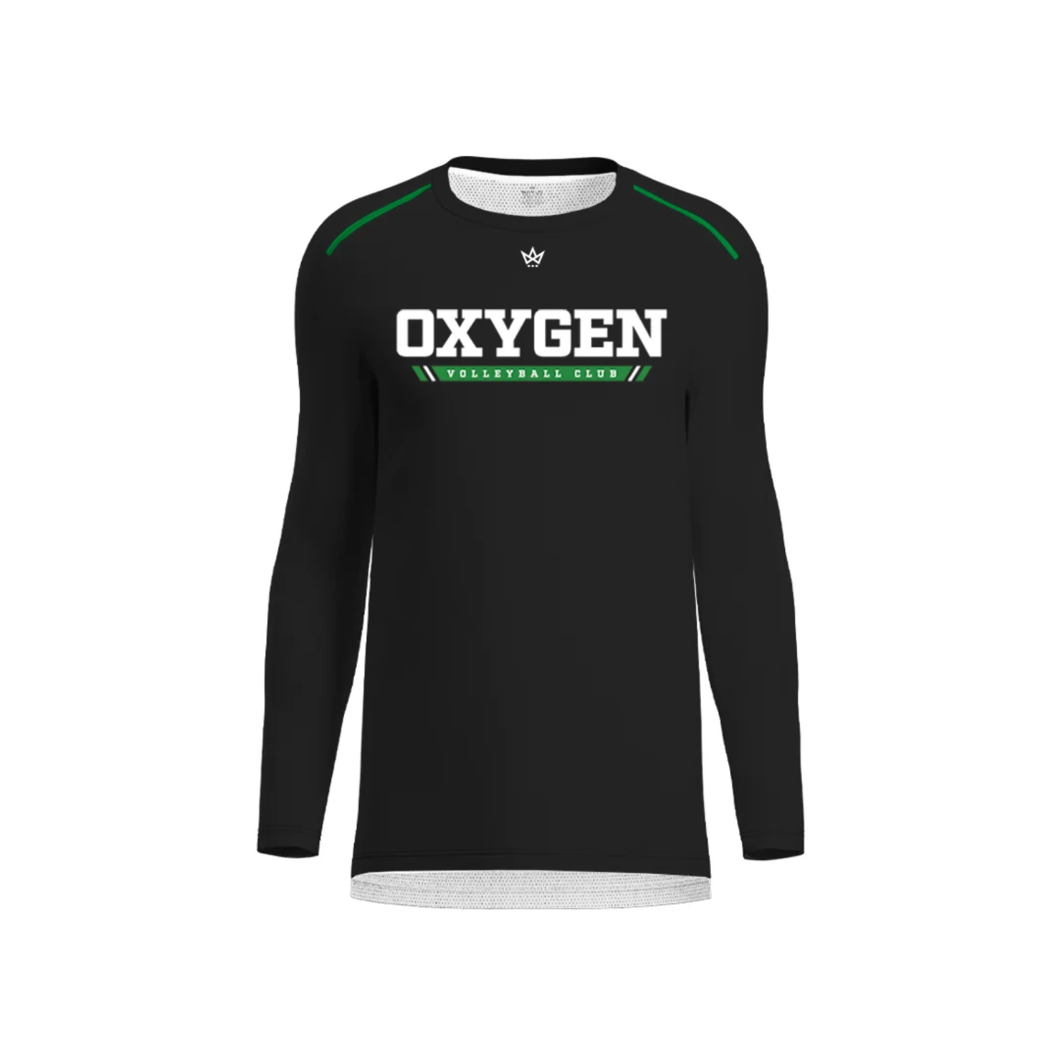 OXYGEN VOLLEYBALL CLUB AURA LS [BLACK]