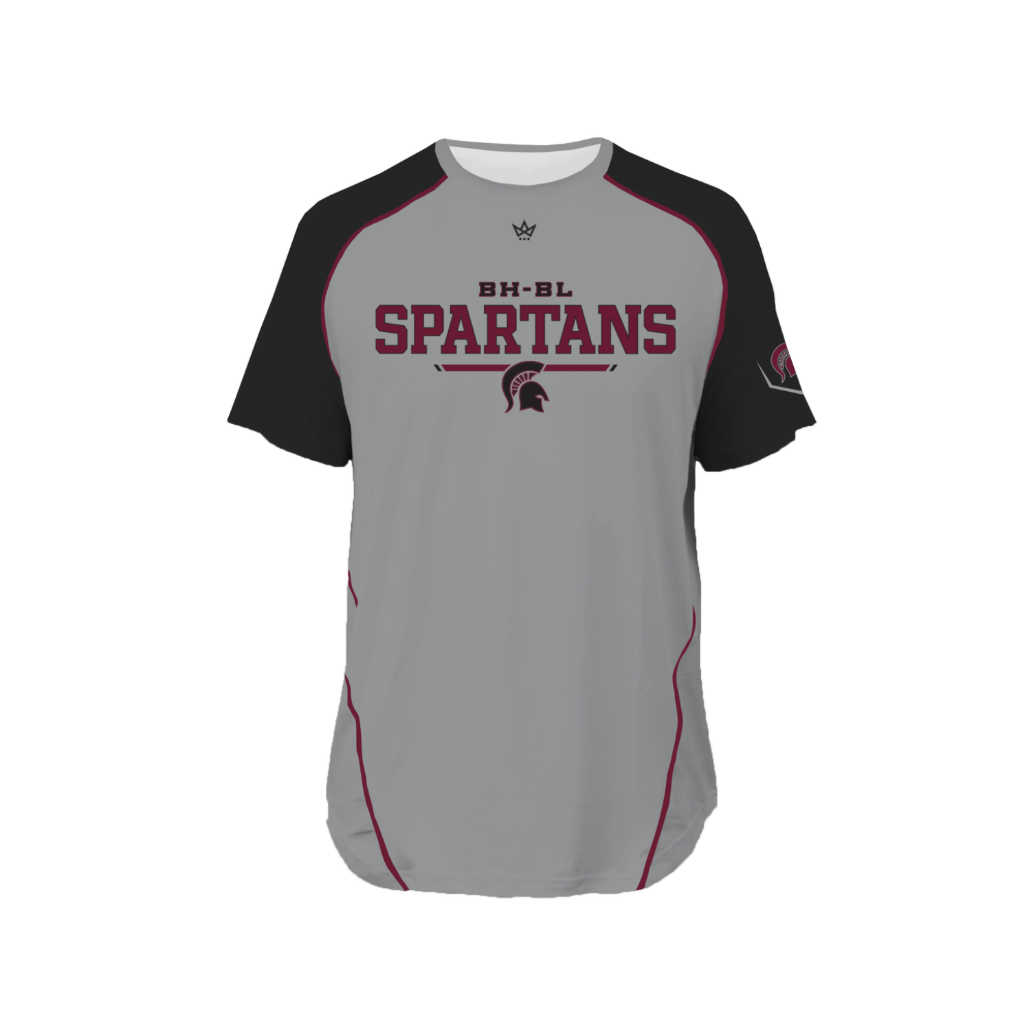 BHBL BASEBALL HOLIDAY STORE PRO VENTED SS TEE [GRAY]