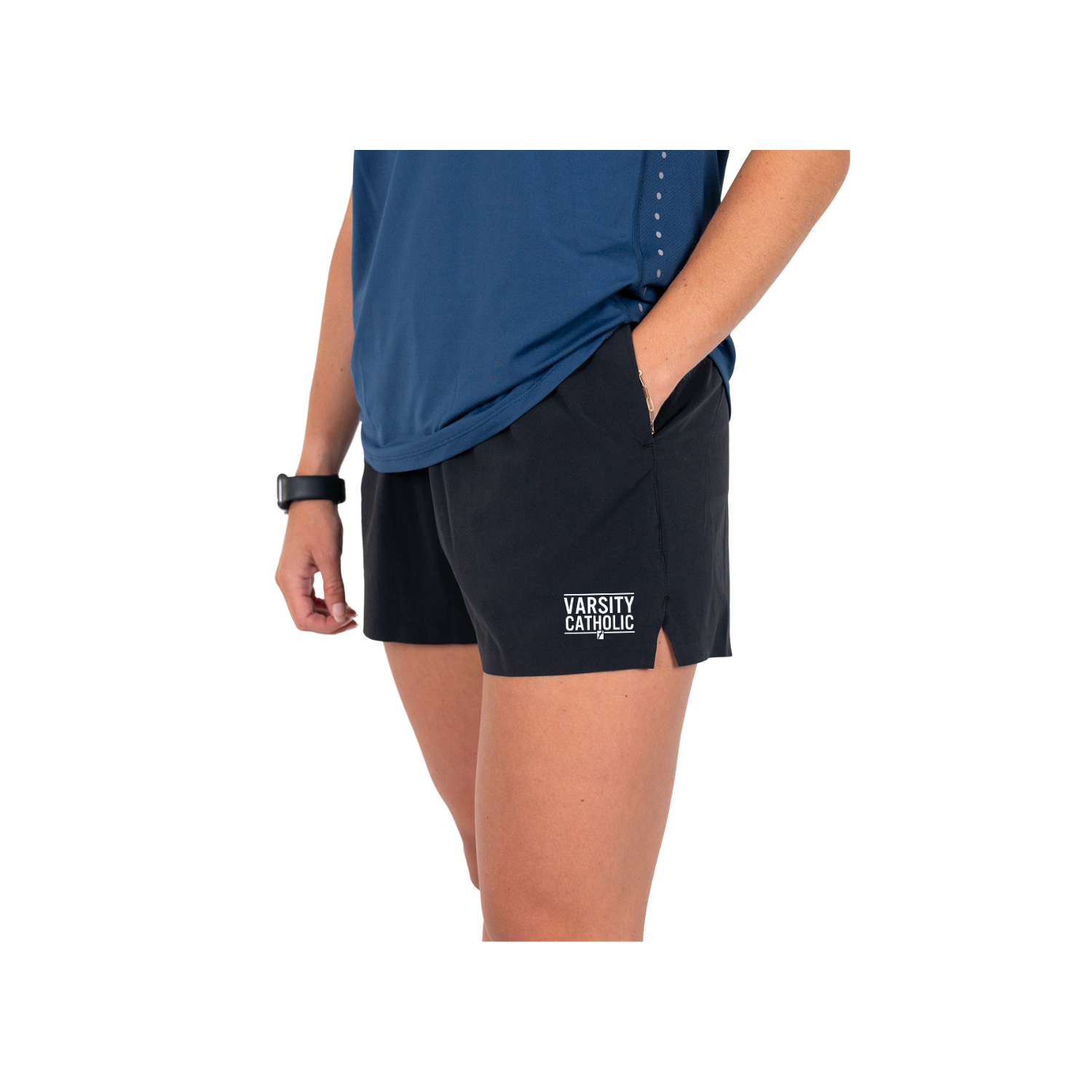 FOCUS - VARSITY CATHOLIC FALL '26 WOMEN'S TRAINING SHORT - ONYX