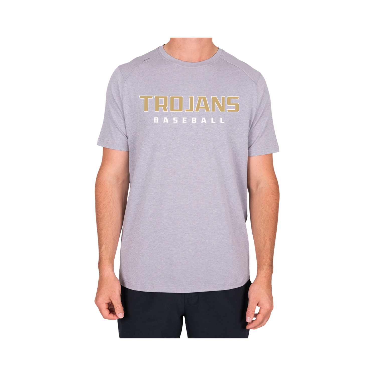ANDERSON UNIVERSITY BASEBALL TRINITY SS TEE - HEATHER STERLING