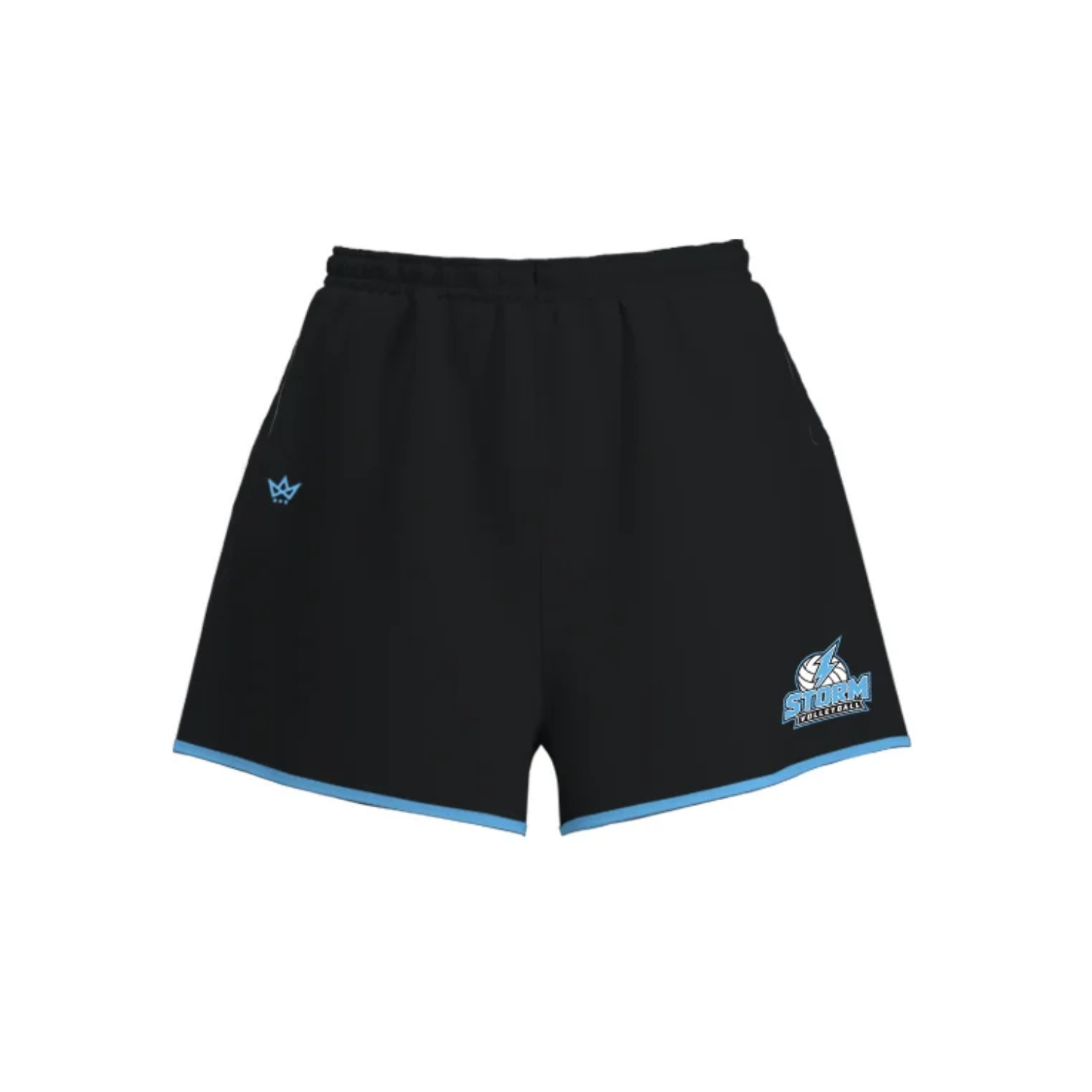 STORM VOLLEYBALL CLUB WOMEN'S SUB ASCENSION SHORTS - BLACK