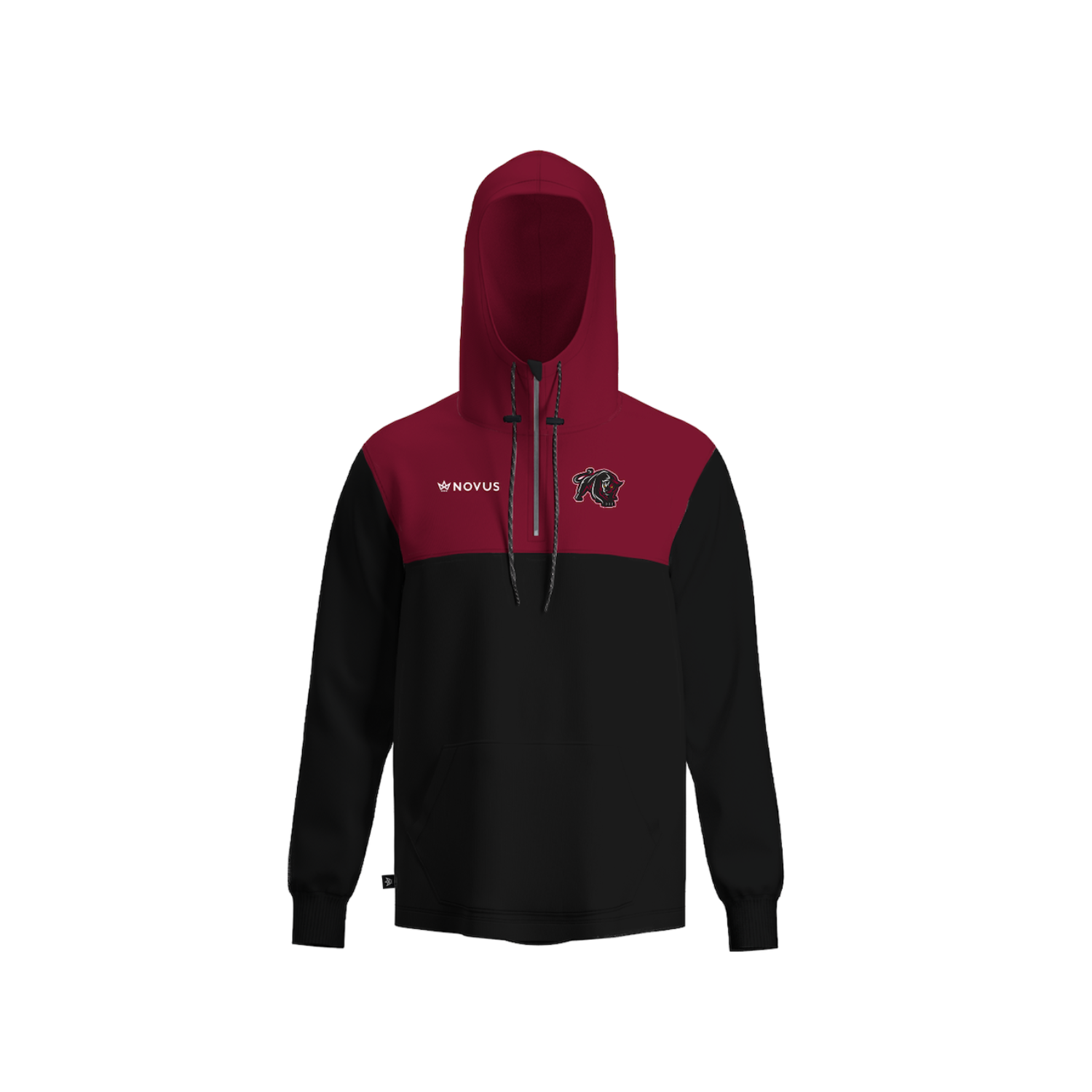 MARC MOTORS LIGHTWEIGHT QUARTER ZIP (HEATHERED BLACK) (26).png