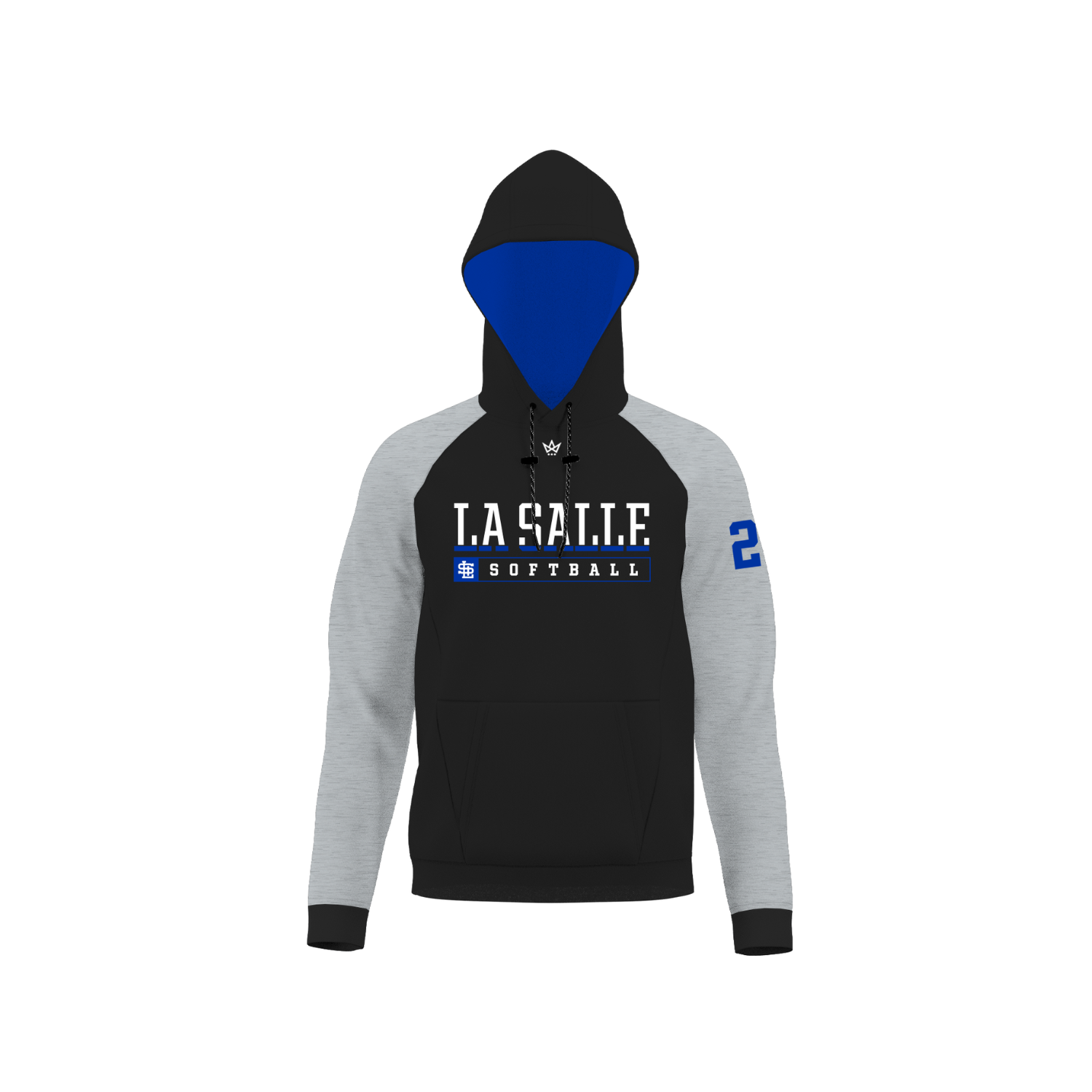 LA SALLE SOFTBALL SUB PERFORMANCE FLEECE HOODIE