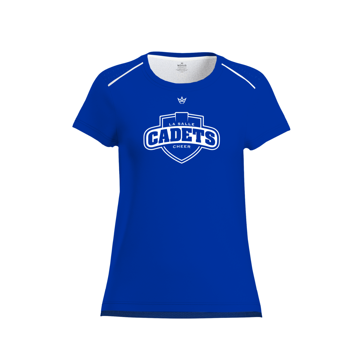 LA SALLE INSTITUTE CHEERLEADING WOMEN'S AURA TEE [BLUE]