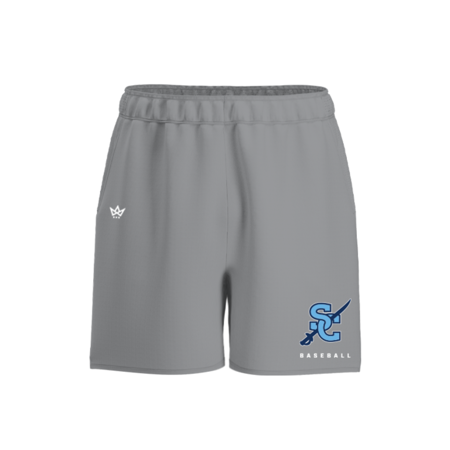 SOUTHSIDE CHRISTIAN SCHOOL BASEBALL VENTUS SHORTS [GREY]