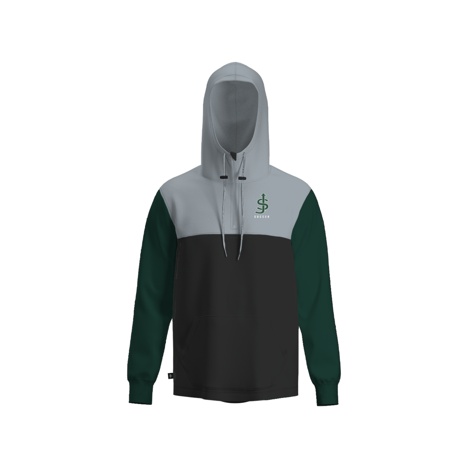 ST. JOE'S FALCONS SOCCER PANELED HOODIE