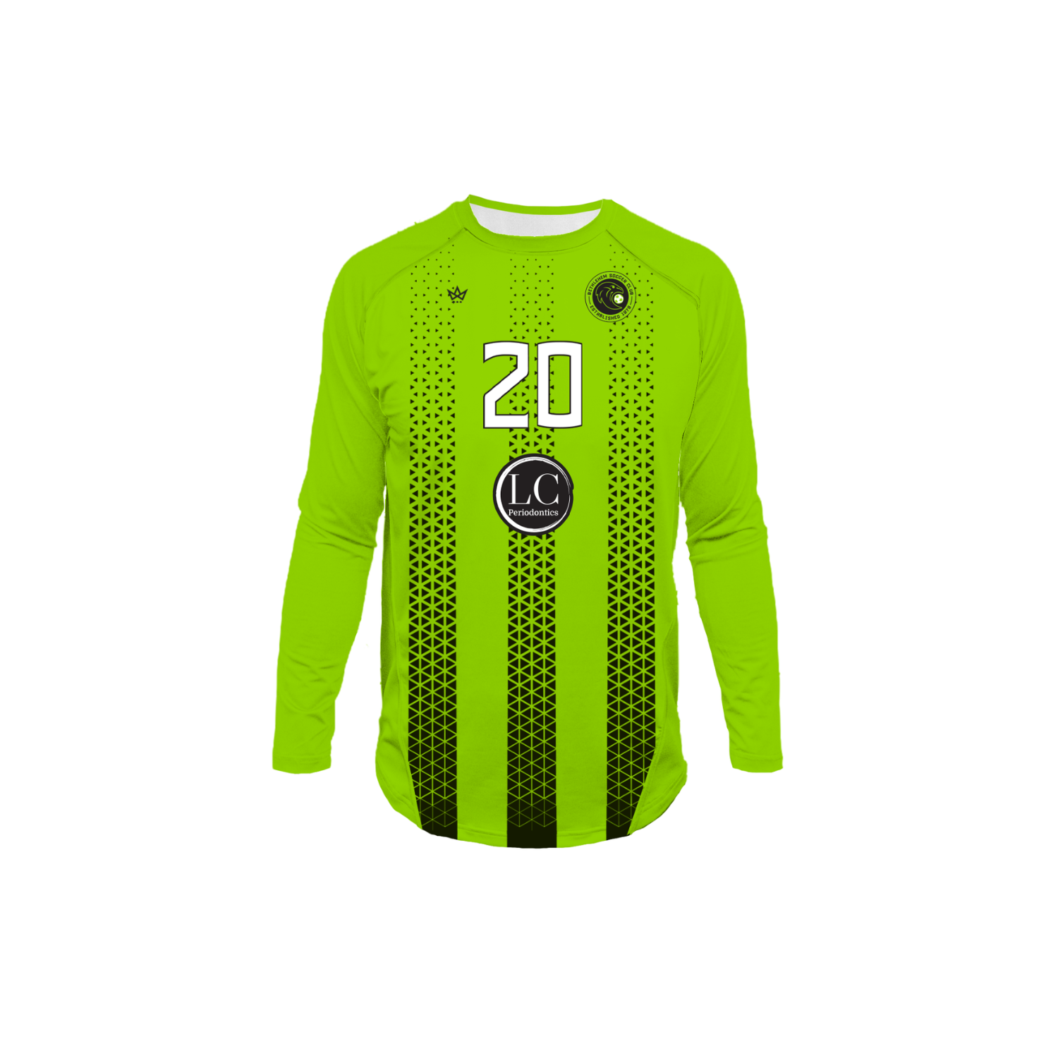 BETHLEHEM SOCCER CLUB 2026 UNIFORMS PRO VENTED LS